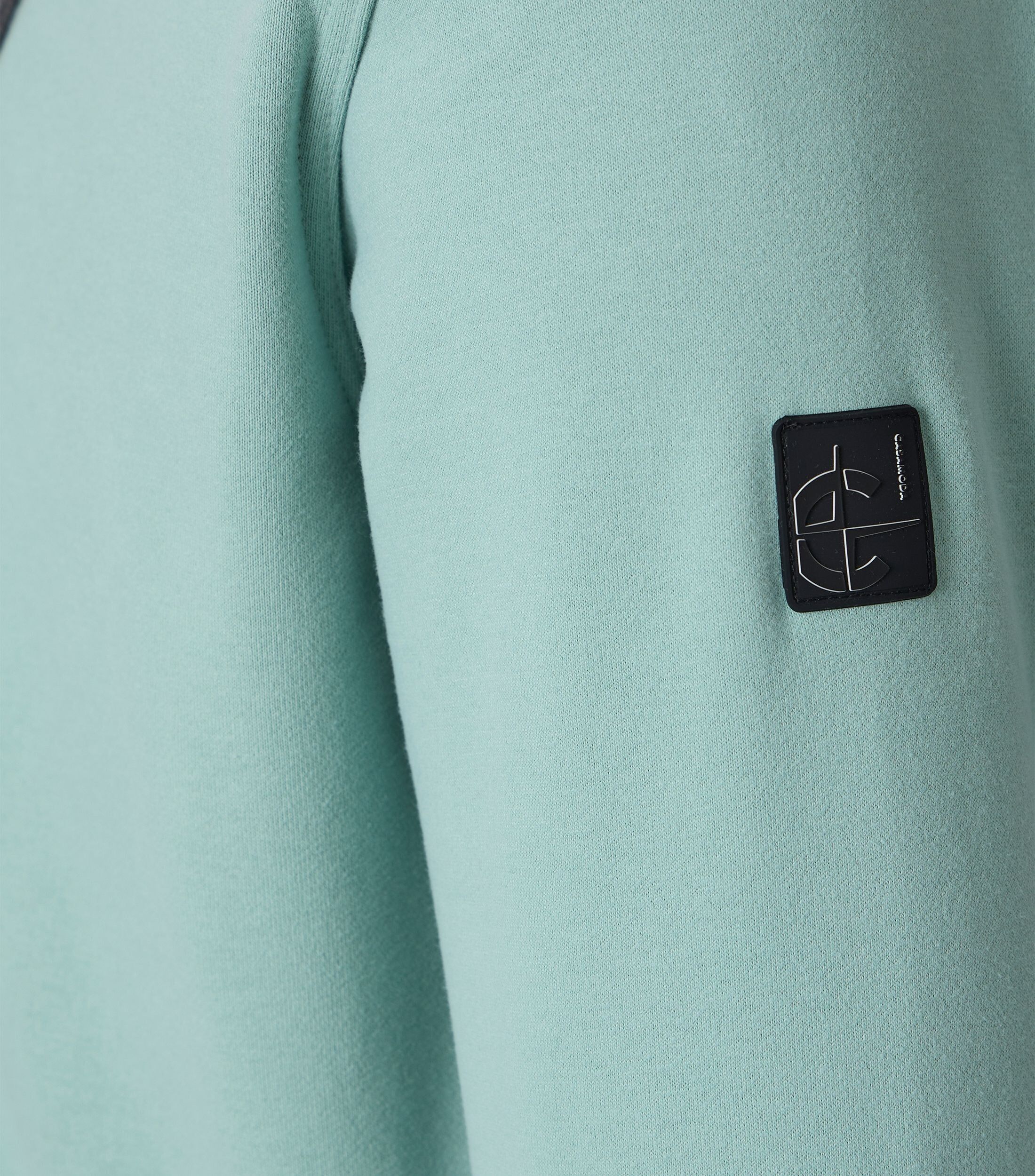 CASA MODA comfort fit sweatvest, groen
