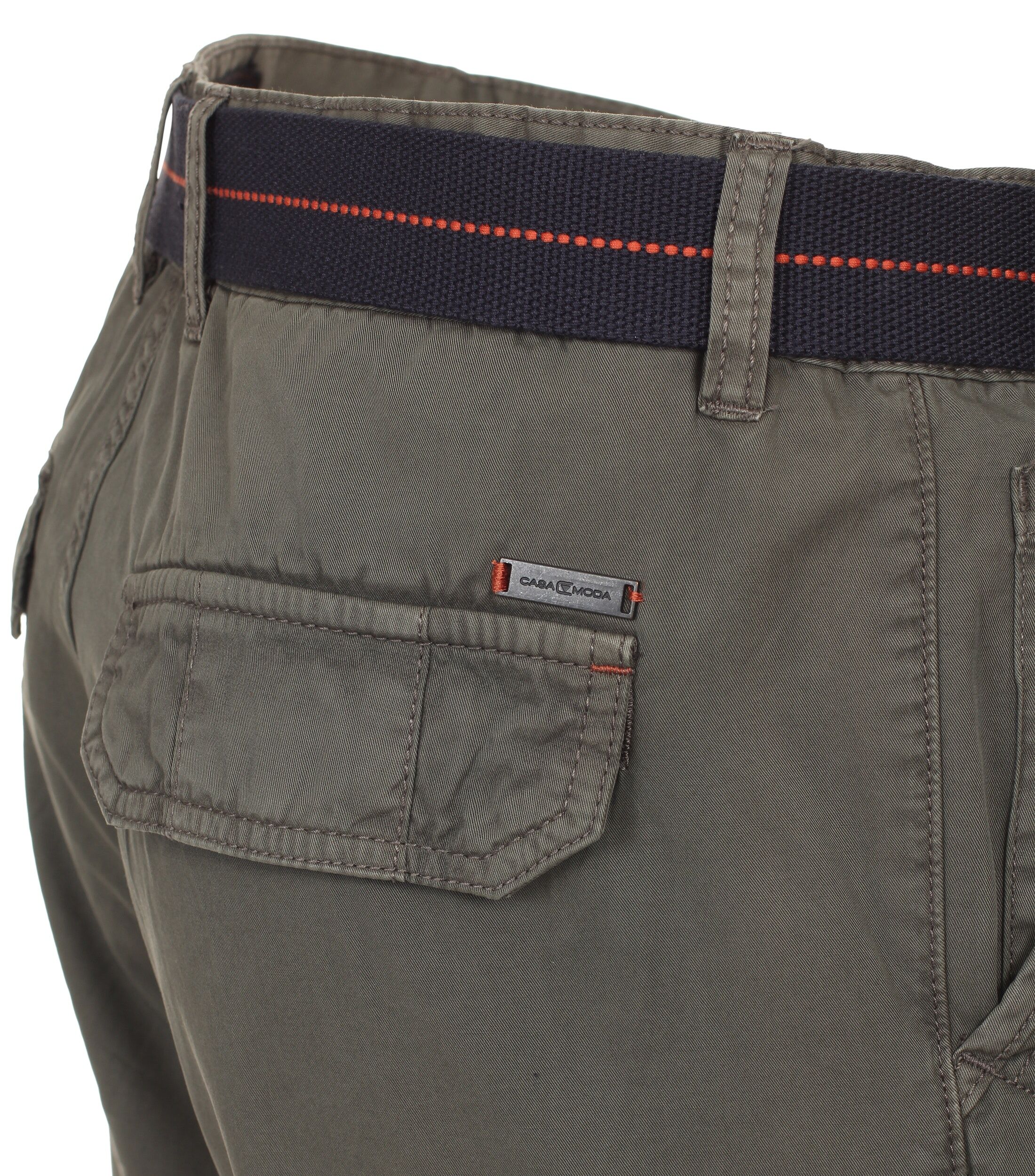 CASA MODA shorts BEN, heren cargo korte broek, groen
