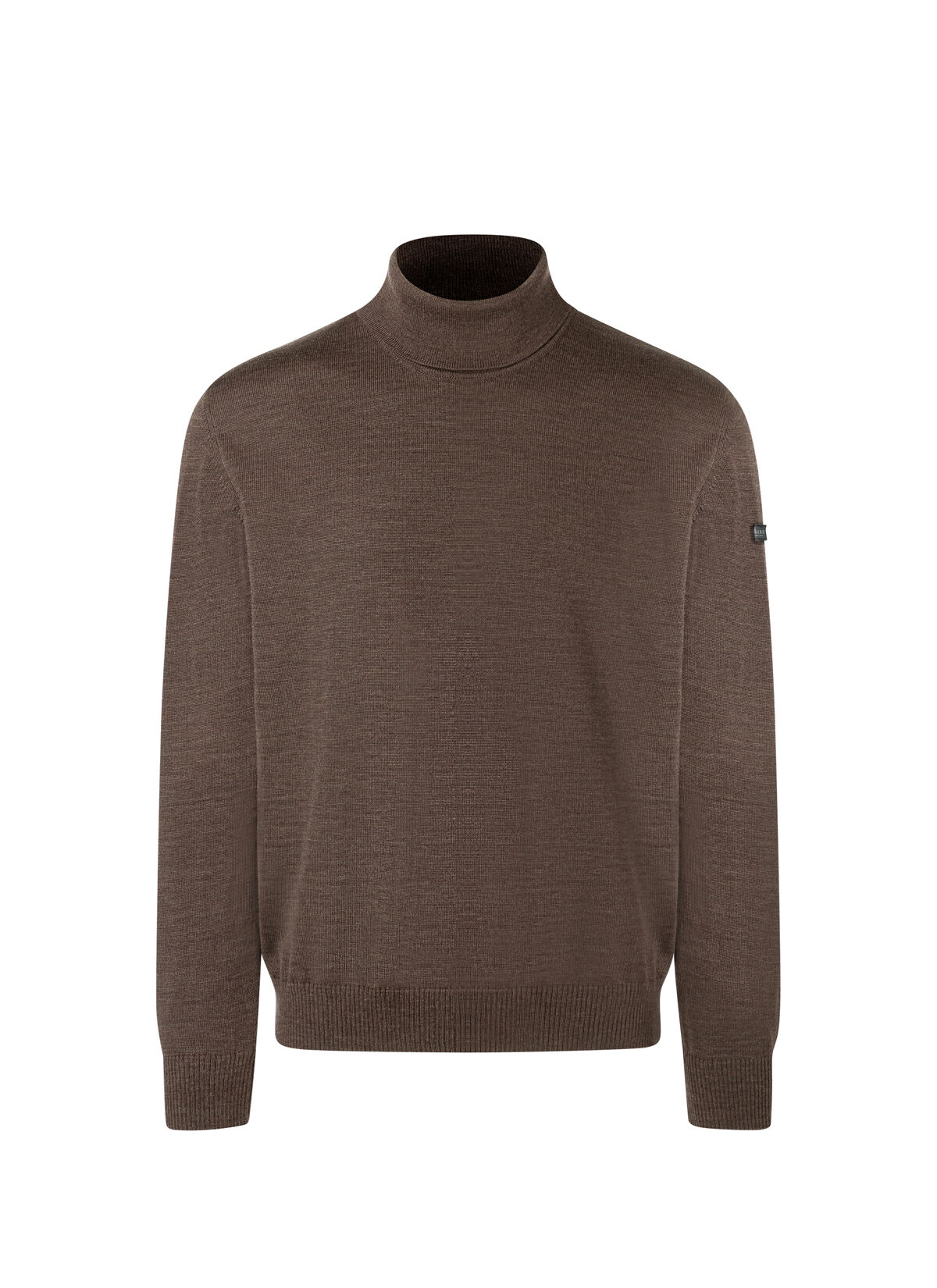 MAERZ Classic Fit heren coltrui wol, donkerbruin