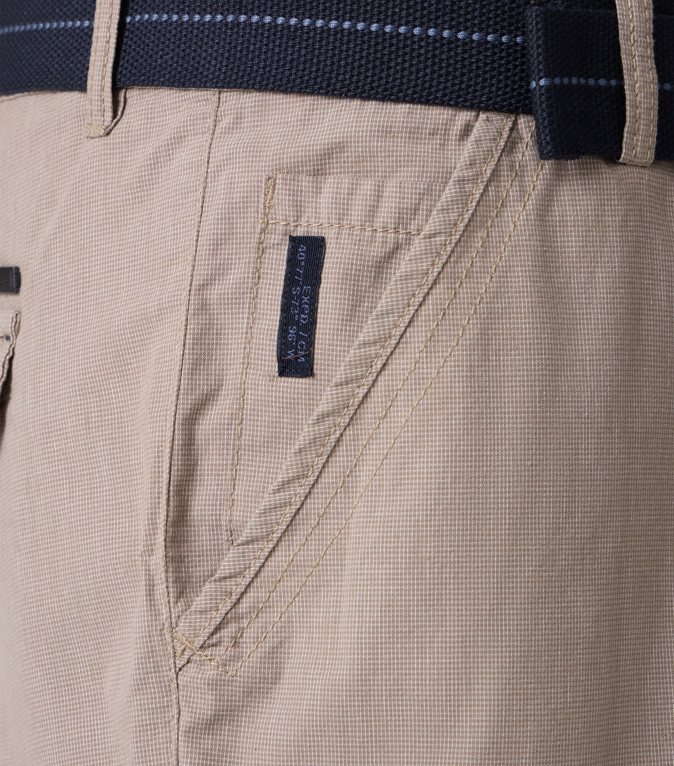 CASA MODA shorts BEN, heren cargo korte broek, beige