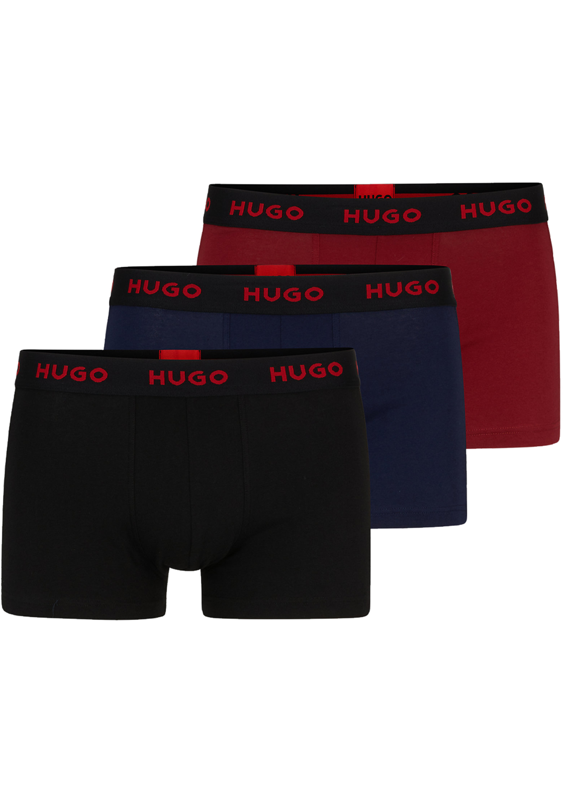 1-4063539217666-50469766-413-boxers-hugo_boss_HR HUGO trunks (3-pack), heren boxers kort, navy blauw