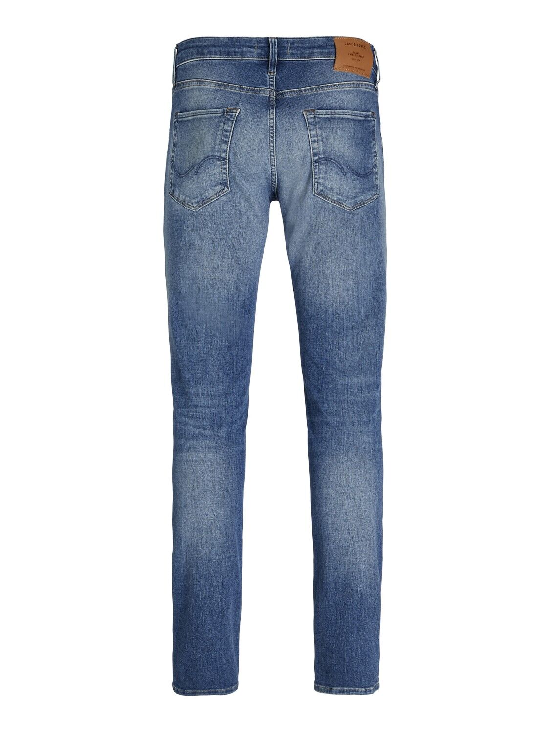 JACK & JONES Glenn Icon loose fit, heren jeans, denimblauw