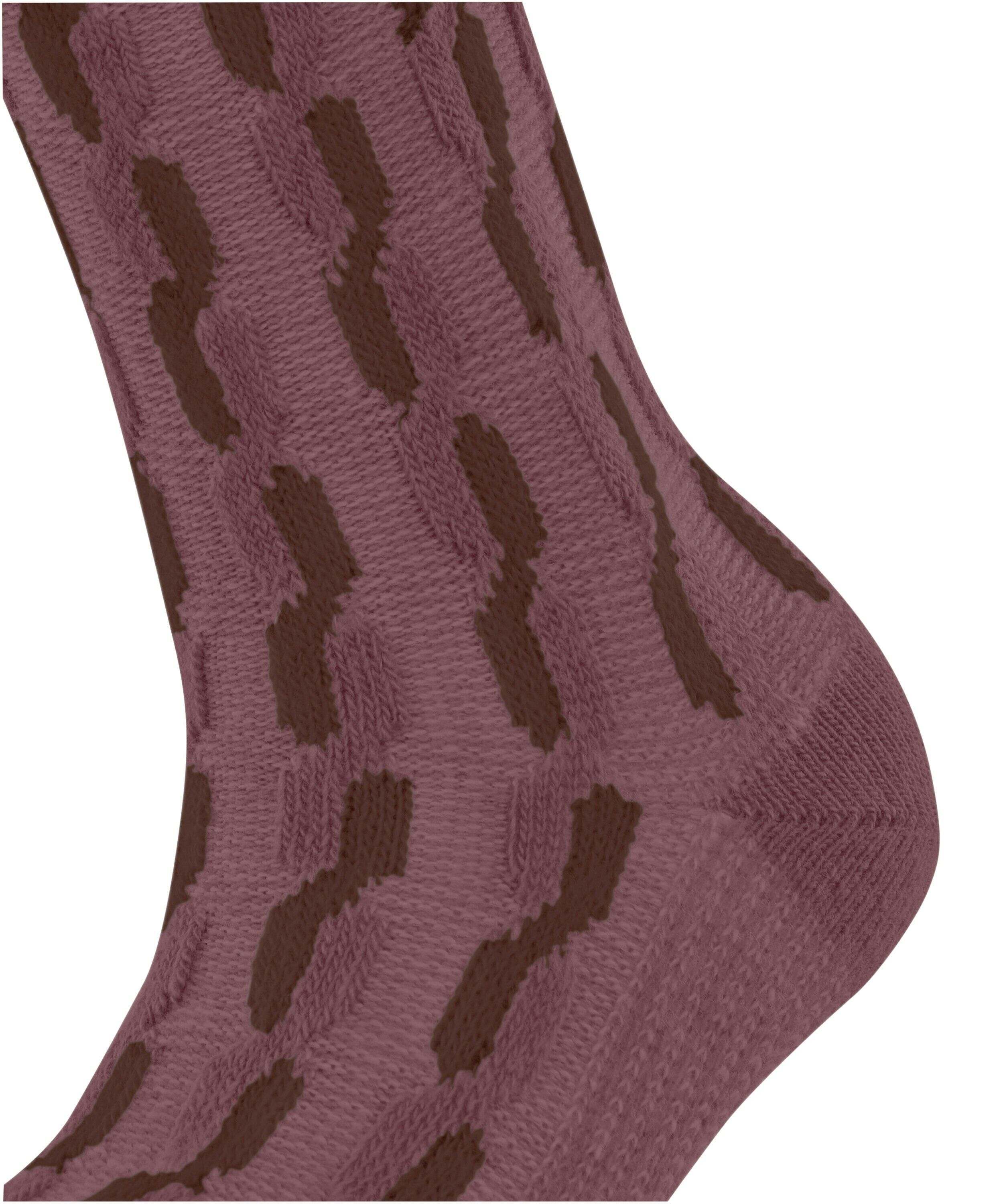 FALKE Tress Lock damessokken, rodekool rood (roan rouge)