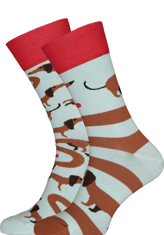 Many Mornings unisex sokken Sausage Dog Many Mornings unisex sokken Sausage Dog
