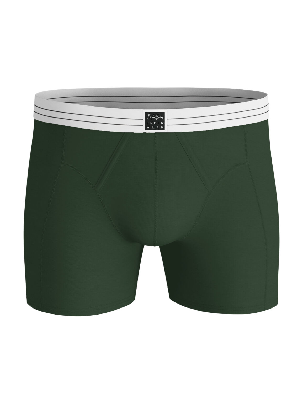 Bjorn Borg Viscose Cotton Blend boxers, heren boxers normale lengte (2-pack), groen, zwart