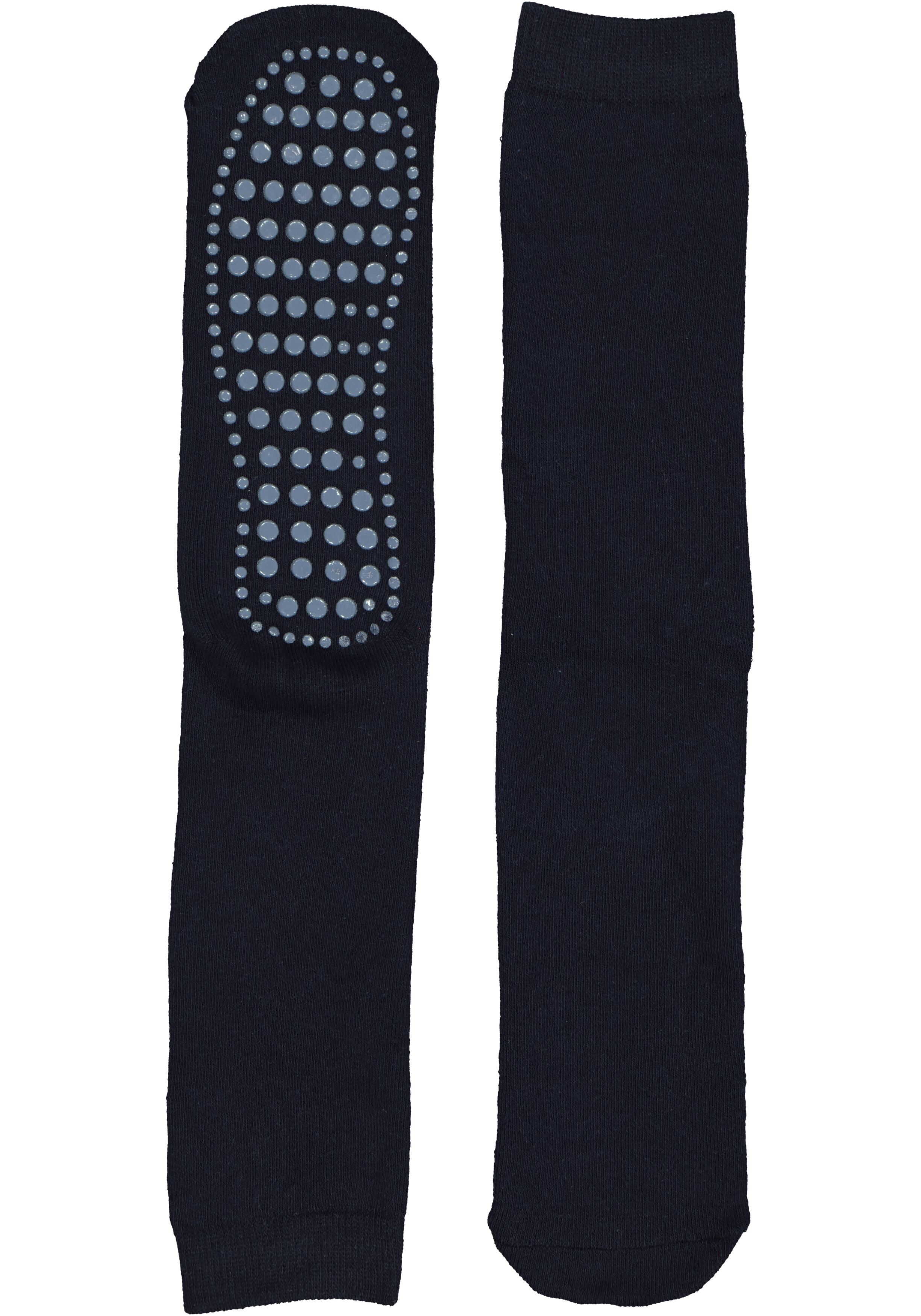 Homepads herensokken, zwart (blauwe noppen)   