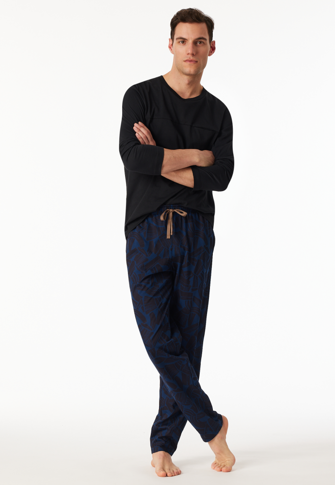 SCHIESSER Mix + Relax Pantalon, heren loungebroek, multicolour dessin