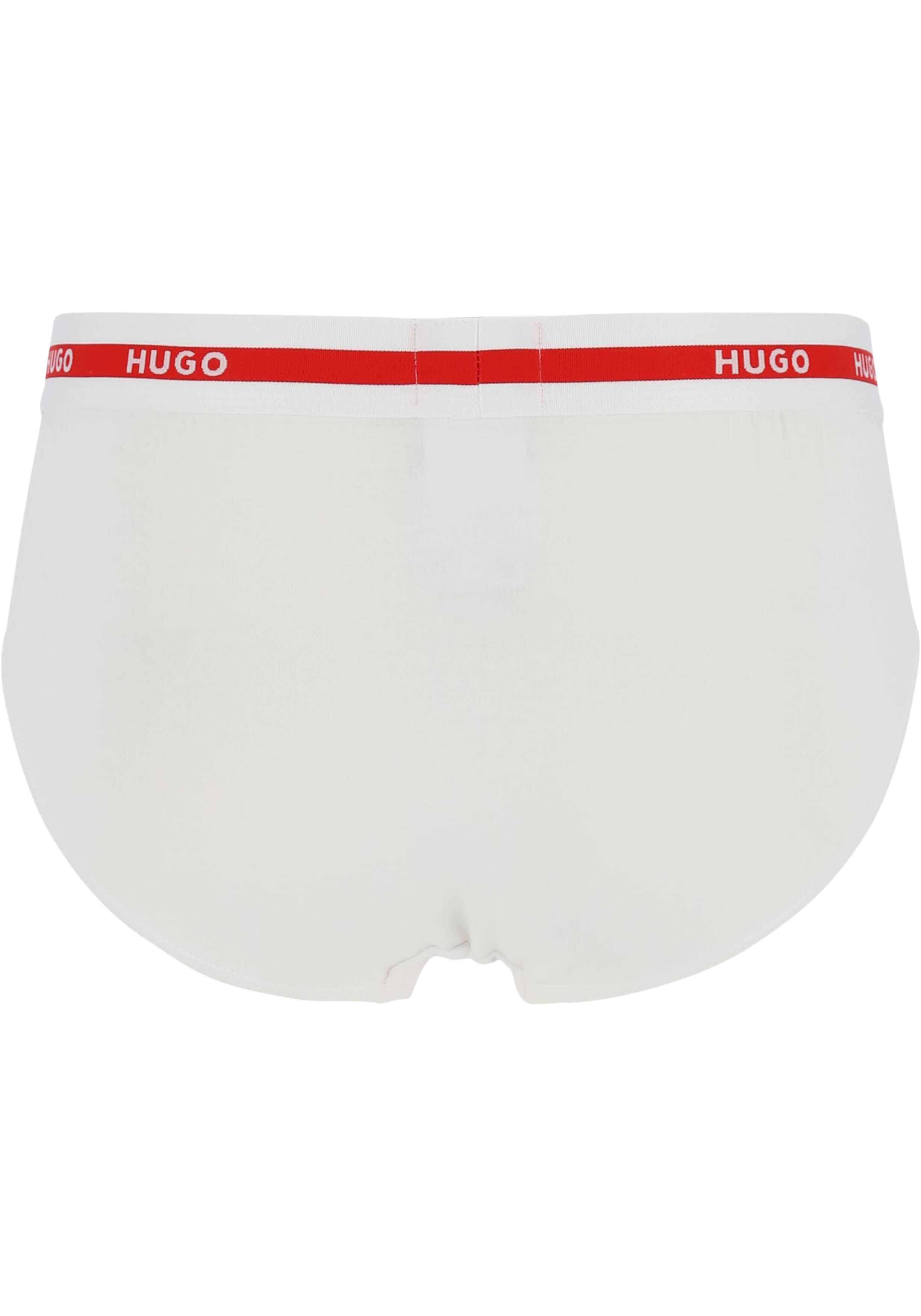 HUGO hipster briefs (2-pack), heren slips, wit