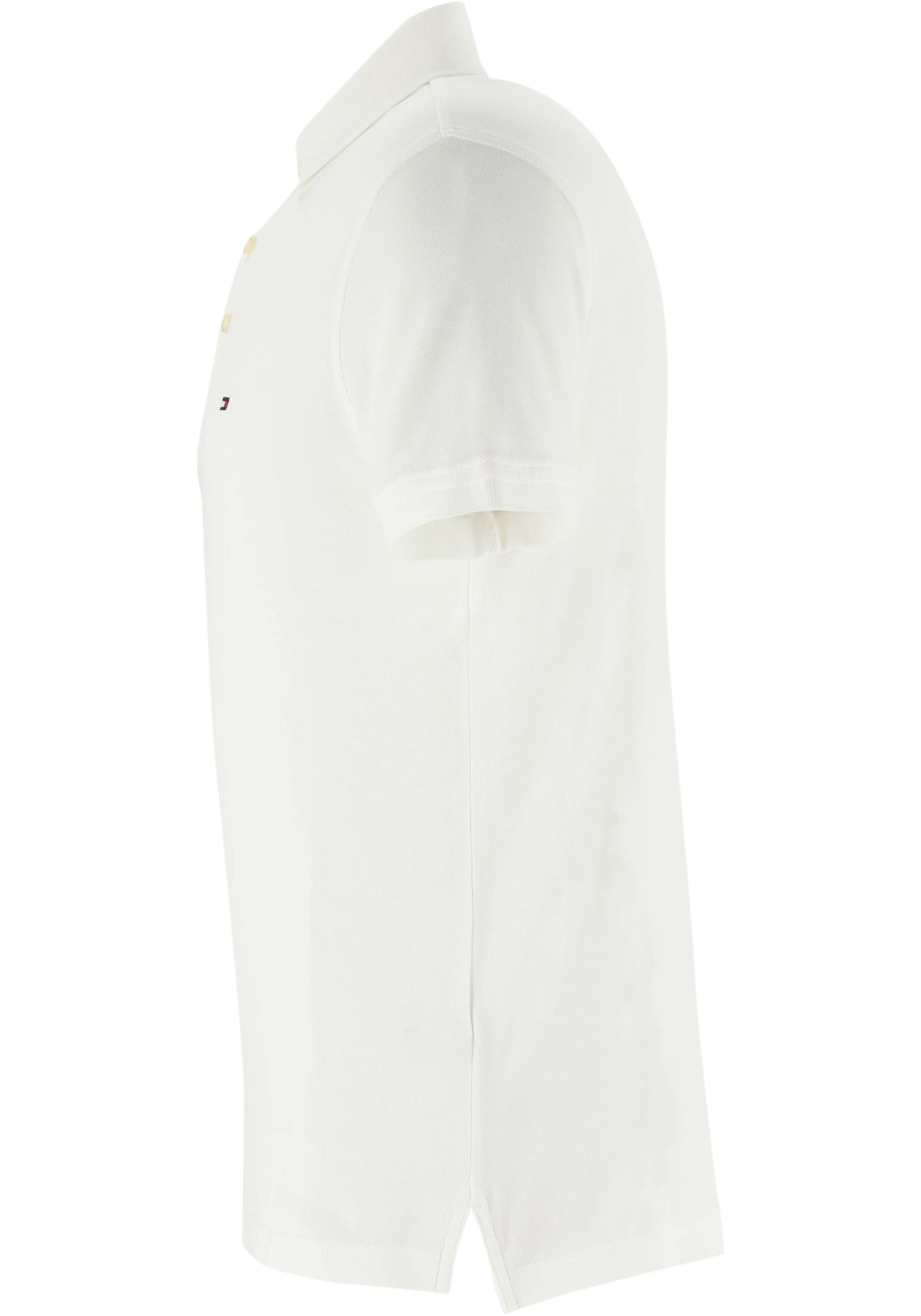 Tommy Hilfiger 1985 slim fit polo, wit