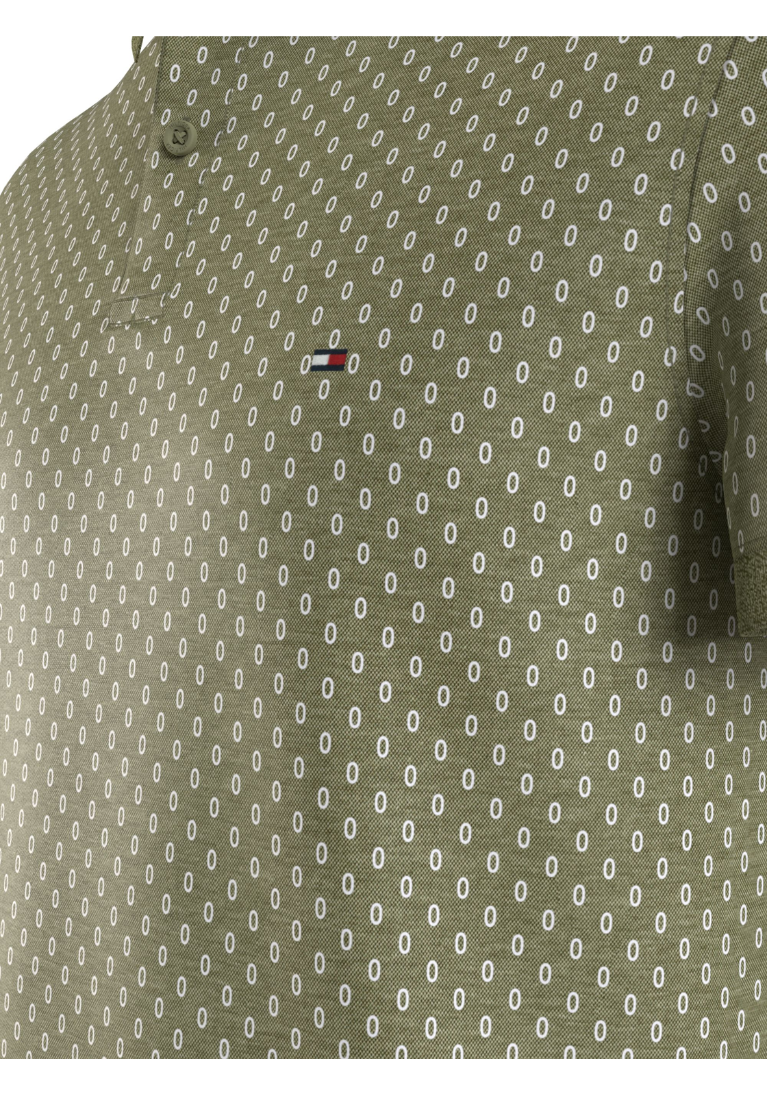 image_6_MW0MW34781L9F_D3_C4101wid2000amphei2000ampop_usm1710 Tommy Hilfiger Micro Print Slim Polo, heren poloshirt, licht olijfgroen