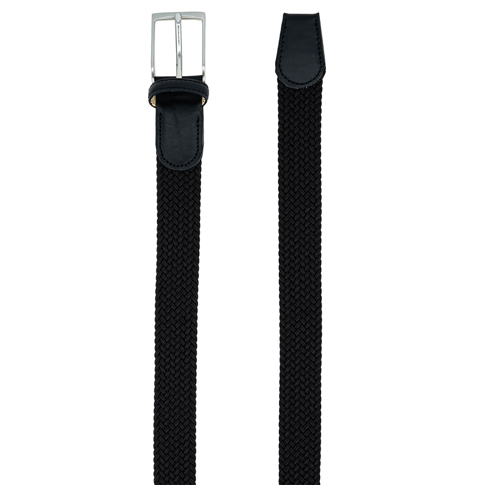LINDENMANN elastische heren riem, zwart