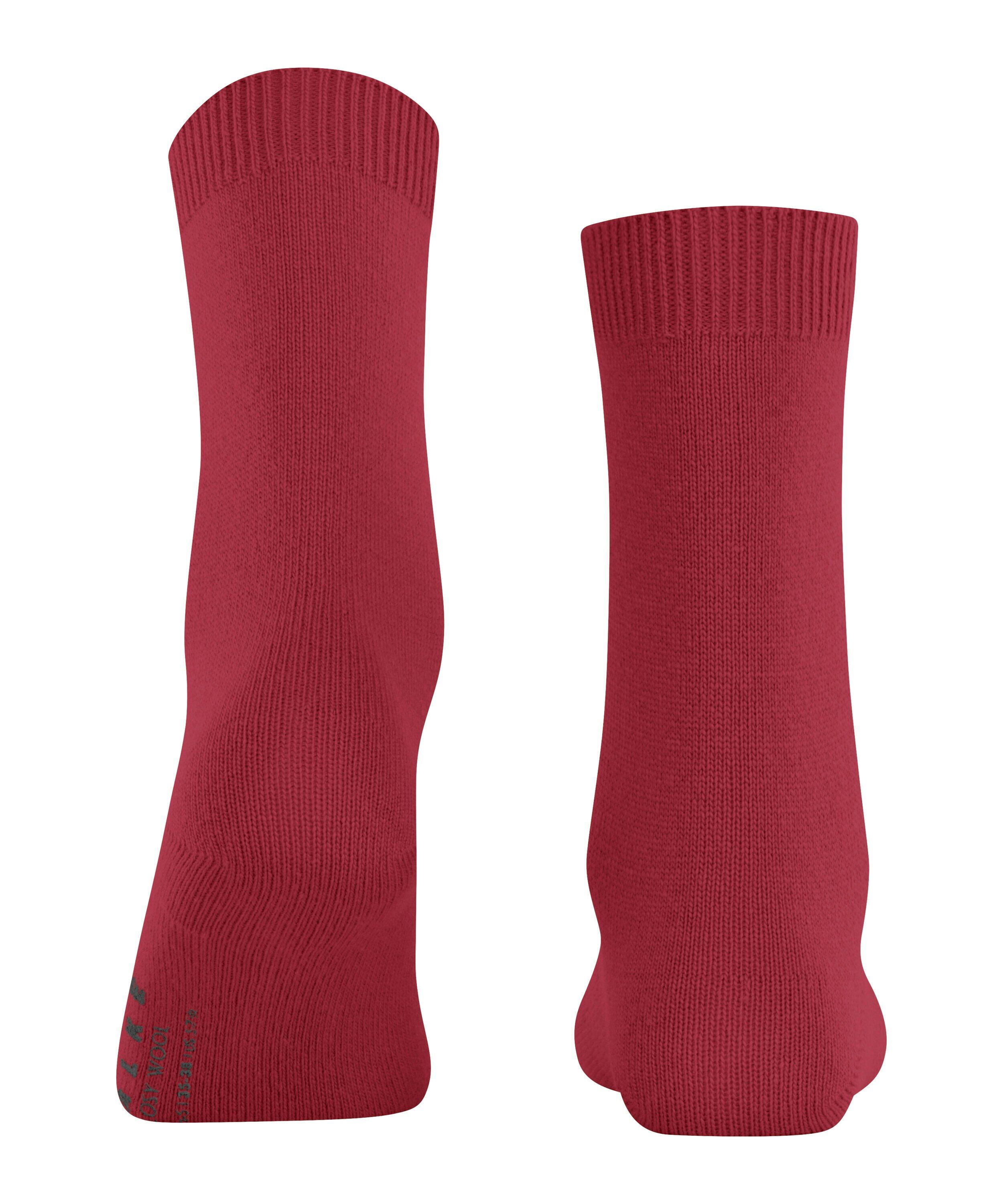 FALKE Cosy Wool damessokken, rood (scarlet)