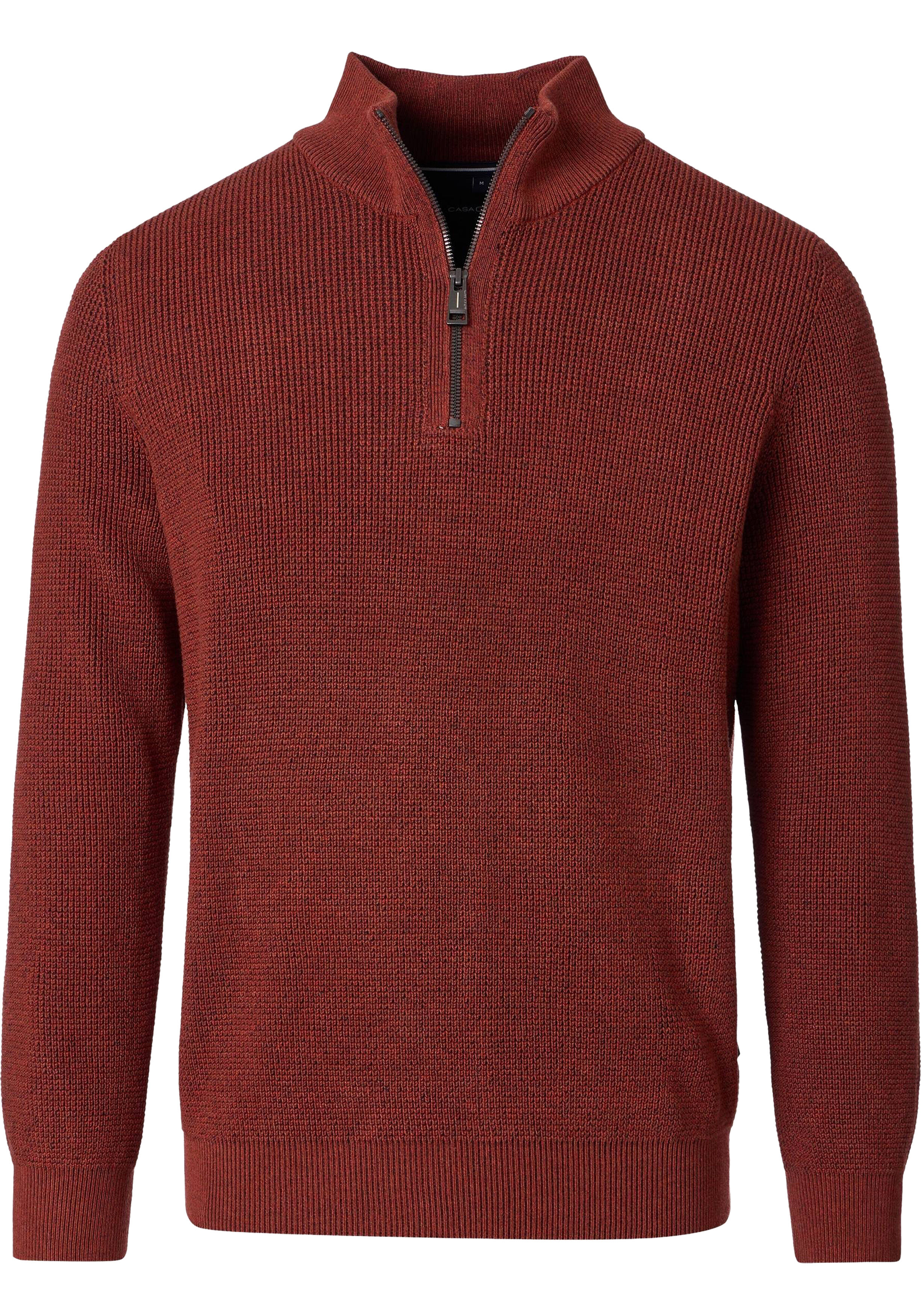 CASA MODA comfort fit schipperstrui, donkerrood