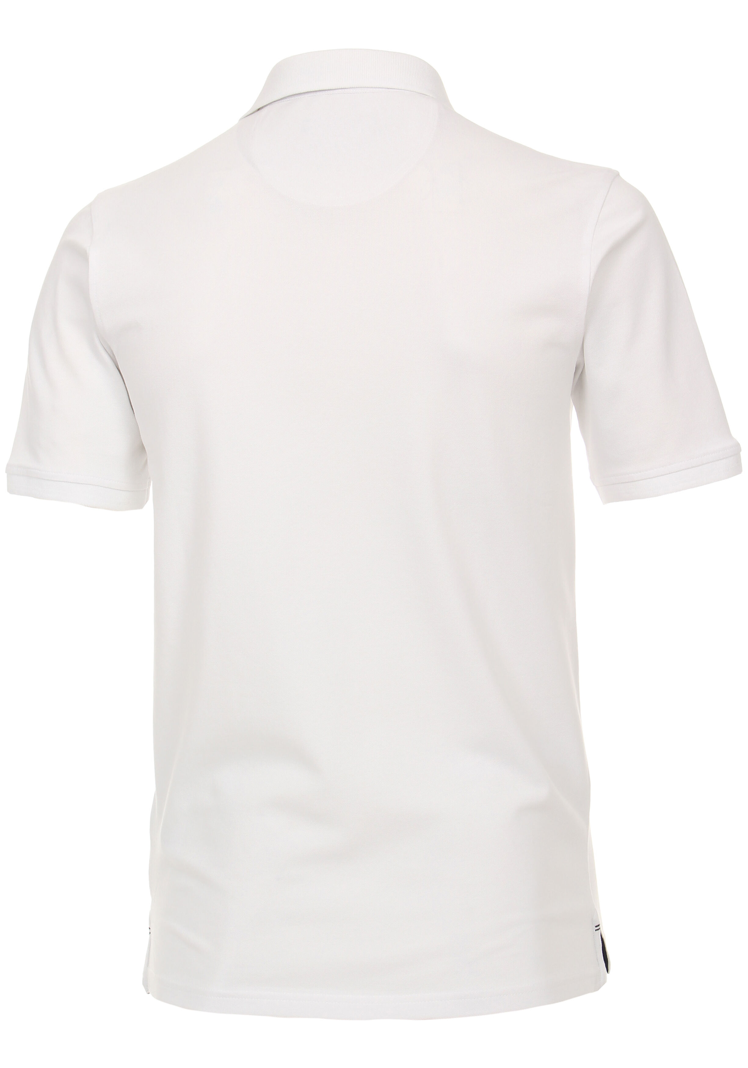 CASA MODA comfort fit poloshirt, stretch, wit