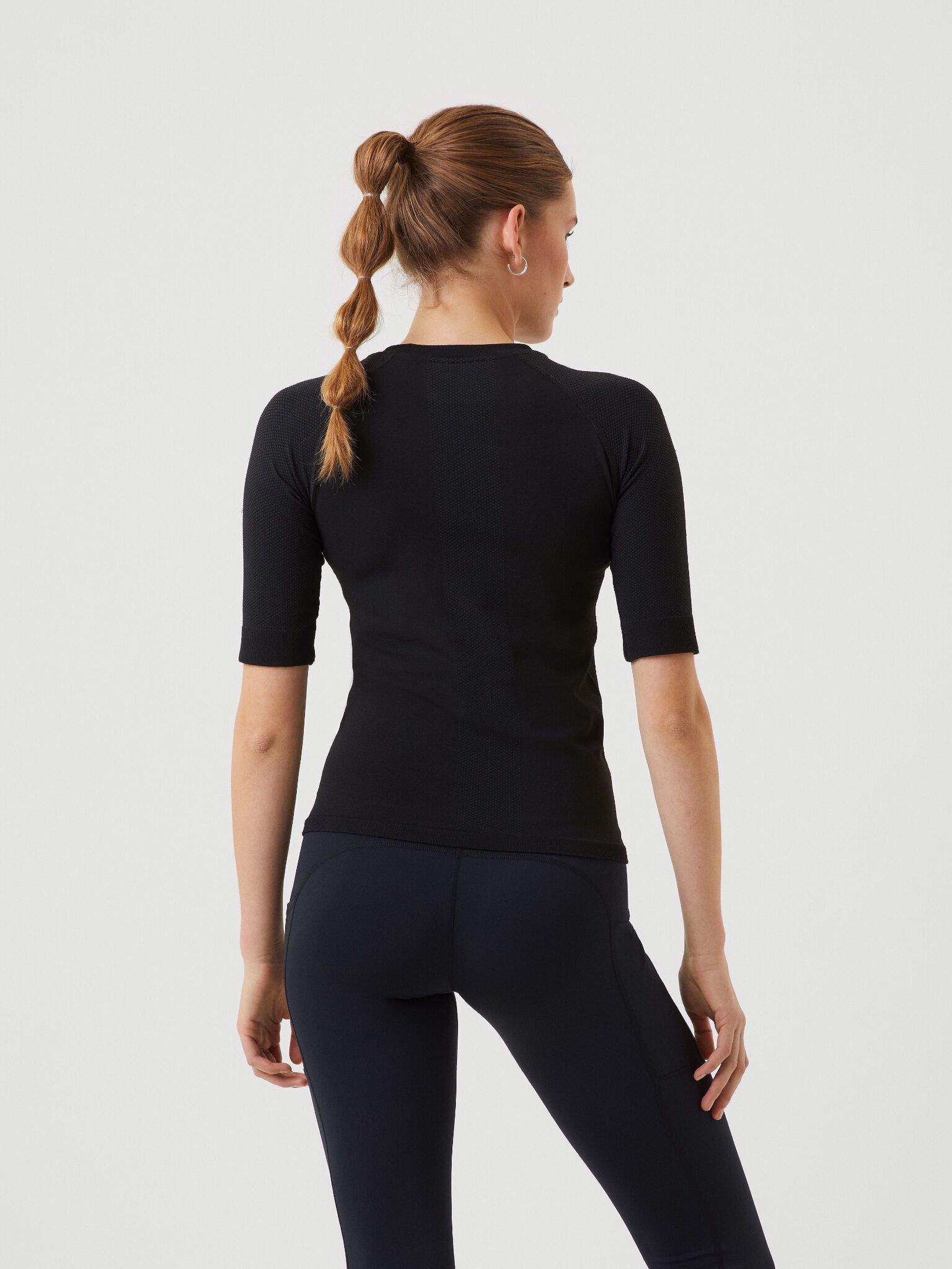 Bjorn Borg dames running seamless T-shirt, zwart