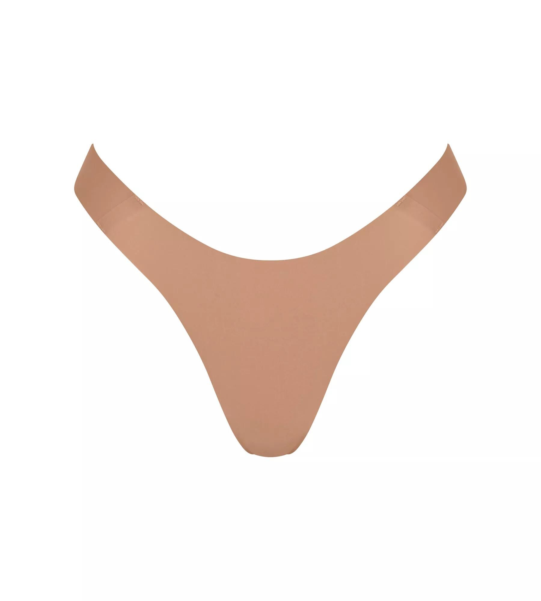 Sloggi Women ZERO Feel 2.0 Tiny tanga (1-pack), dames slip, lichtbruin