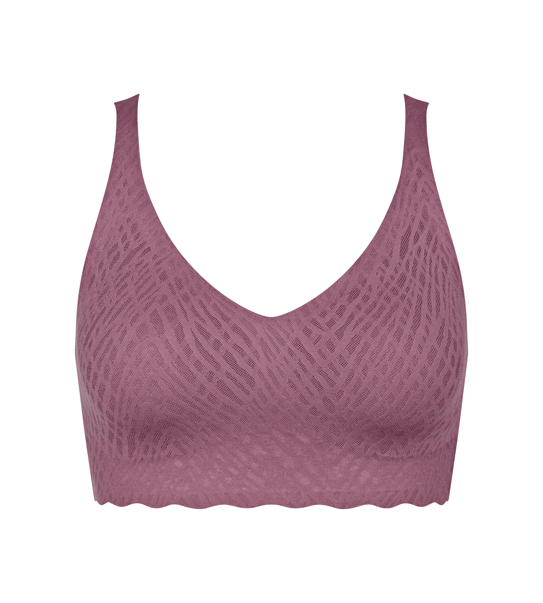 Sloggi Women ZERO Feel Bliss Bralette, bralette, mauve paars