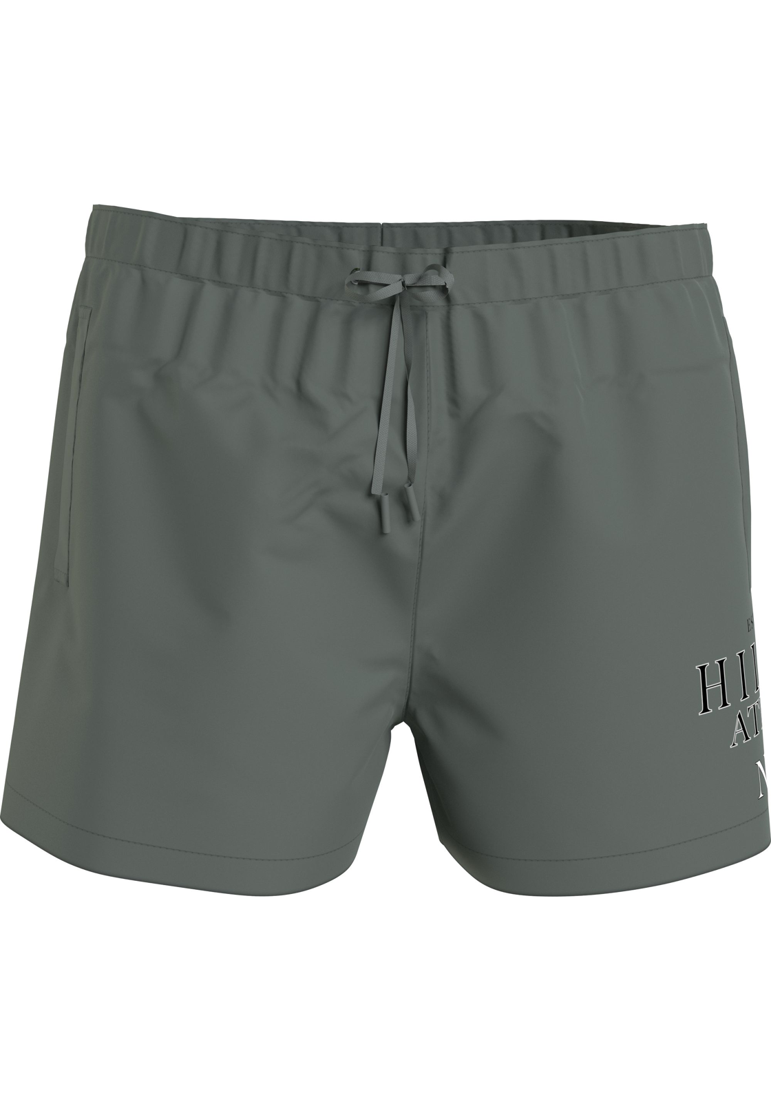 imagephp-107 Tommy Hilfiger Medium Drawstring swimshort, heren zwembroek, groen