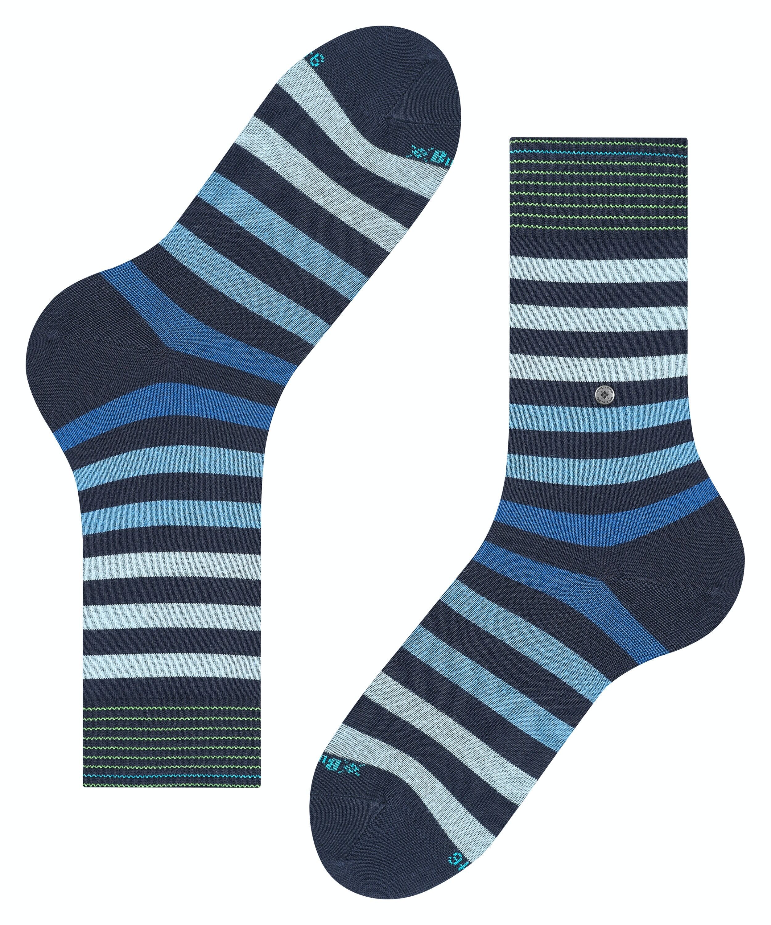 Burlington Blackpool herensokken, blauw (marine)