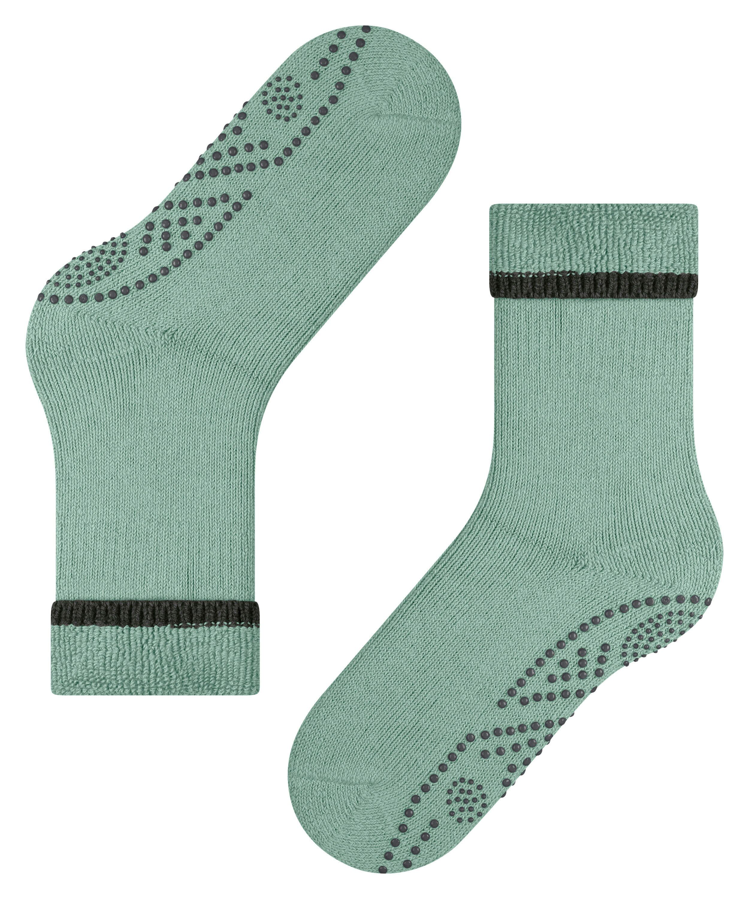 FALKE Cuddle Pads dames huissokken, groen (peppermint)