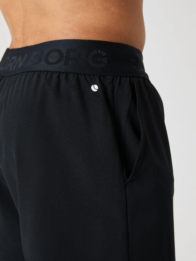 Bjorn Borg 2 In 1 Shorts, heren sportbroek kort, zwart