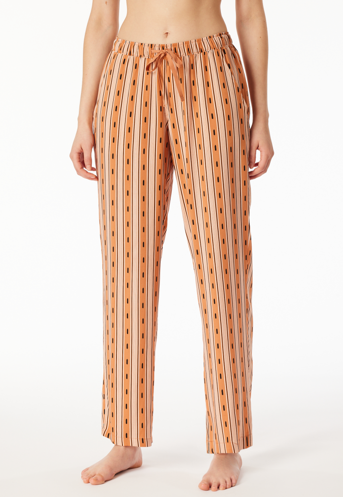SCHIESSER dames Mix+Relax Pantalon, dames loungebroek, multicolour gestreept