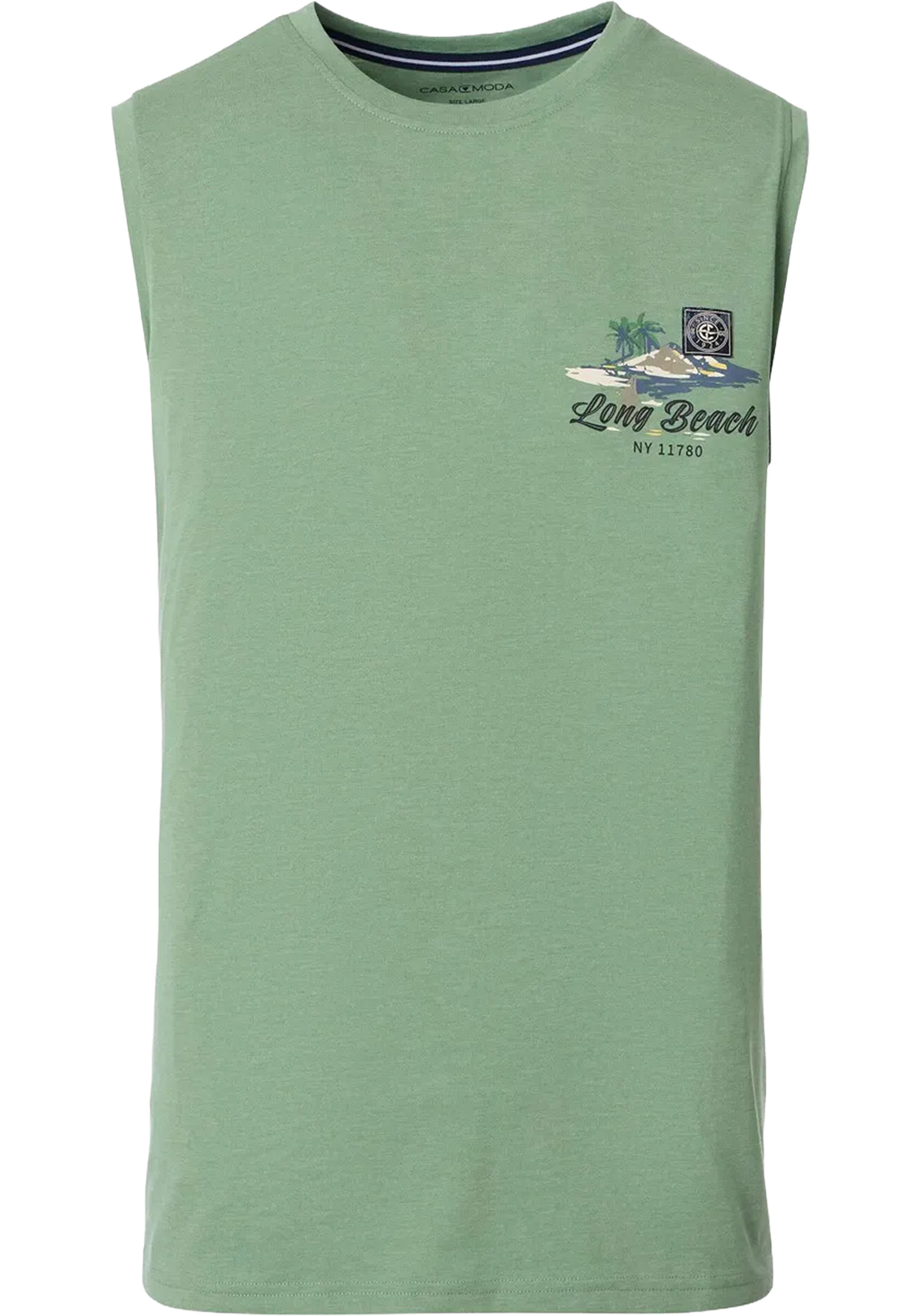 CASA MODA comfort fit heren T-shirt, groen