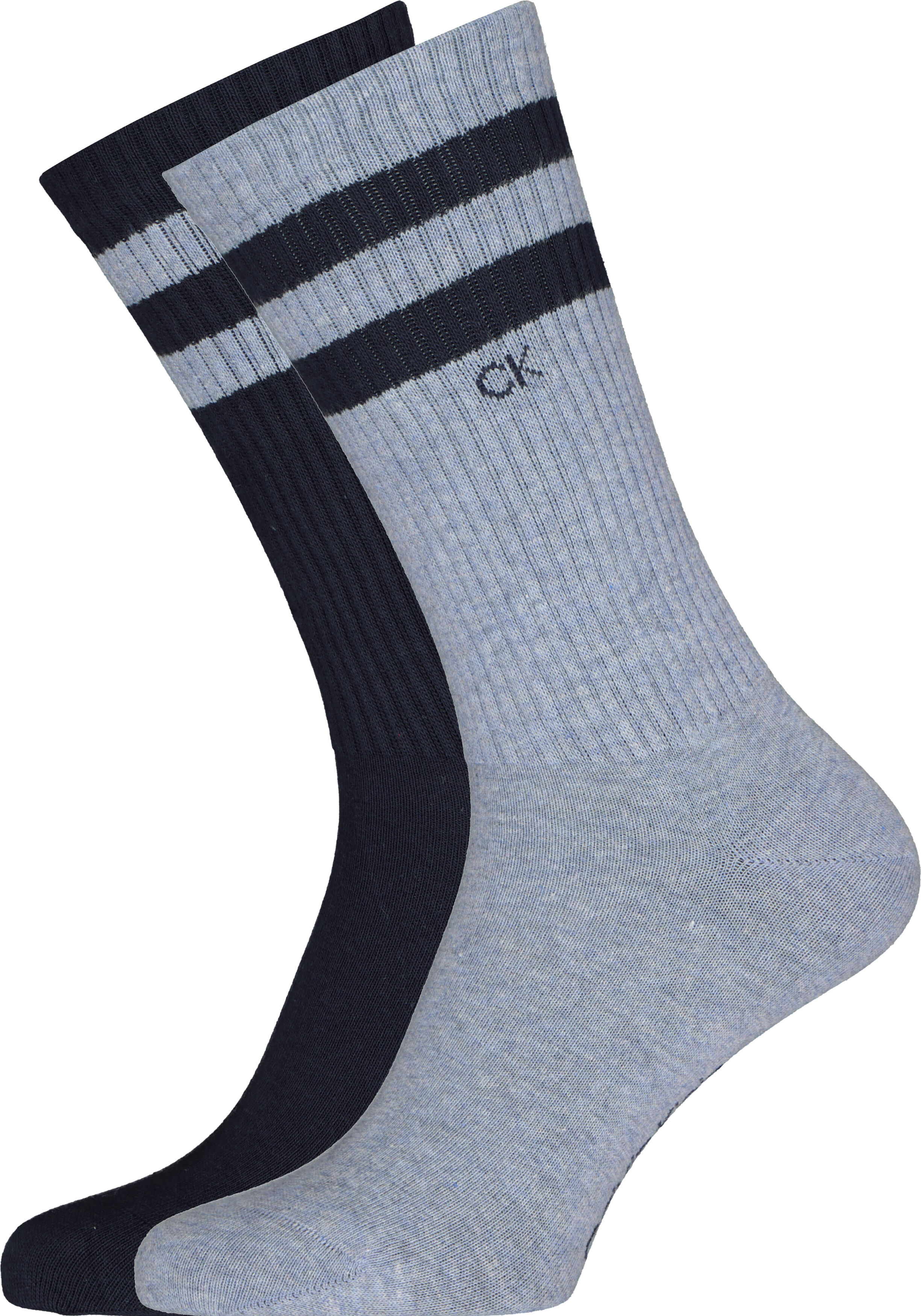 Calvin Klein herensokken Maurice (2-pack), licht- en donkerblauw