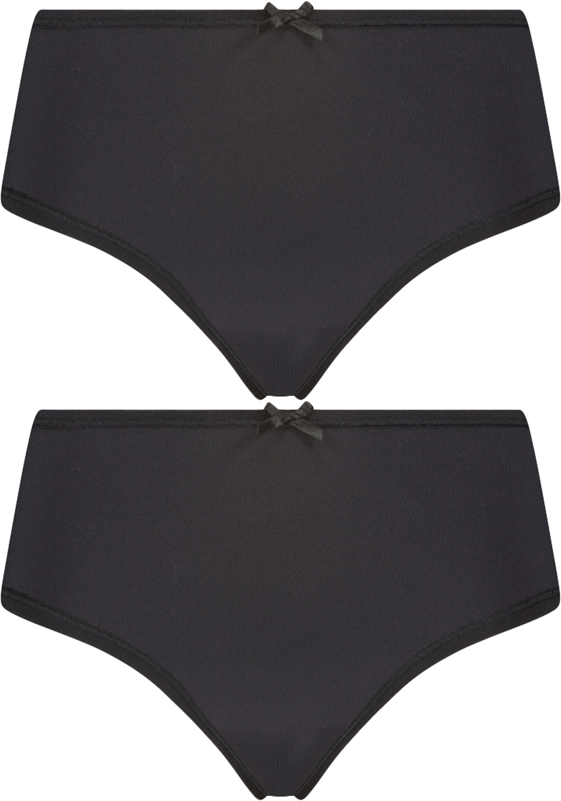 1-8717944152192-rj_bodywear-ondergoed_HR RJ Bodywear Pure Color dames extra comfort string (2-pack), zwart
