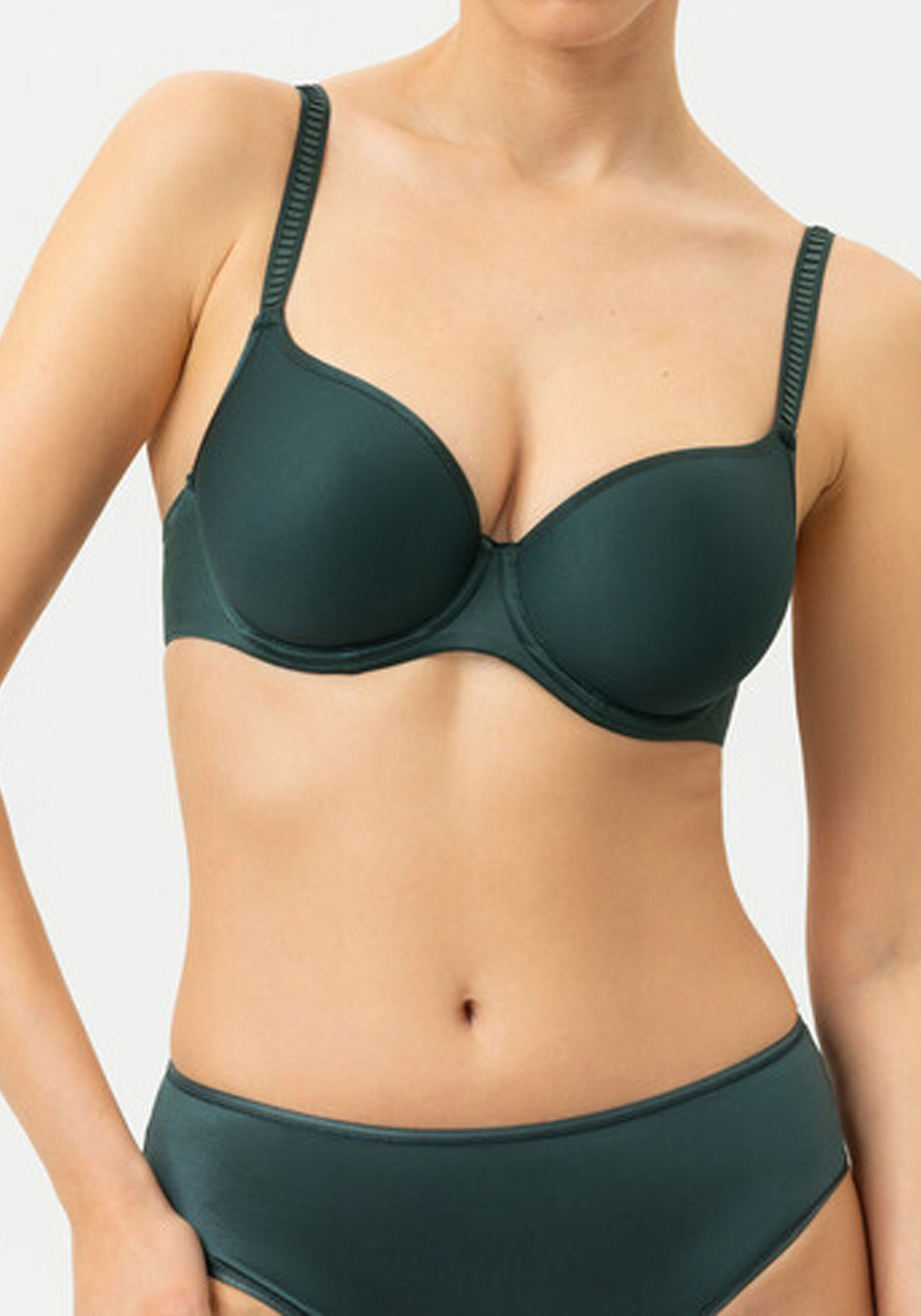 Mey dames spacer bra Joan, voorgevormde beugel bh, donkergroen