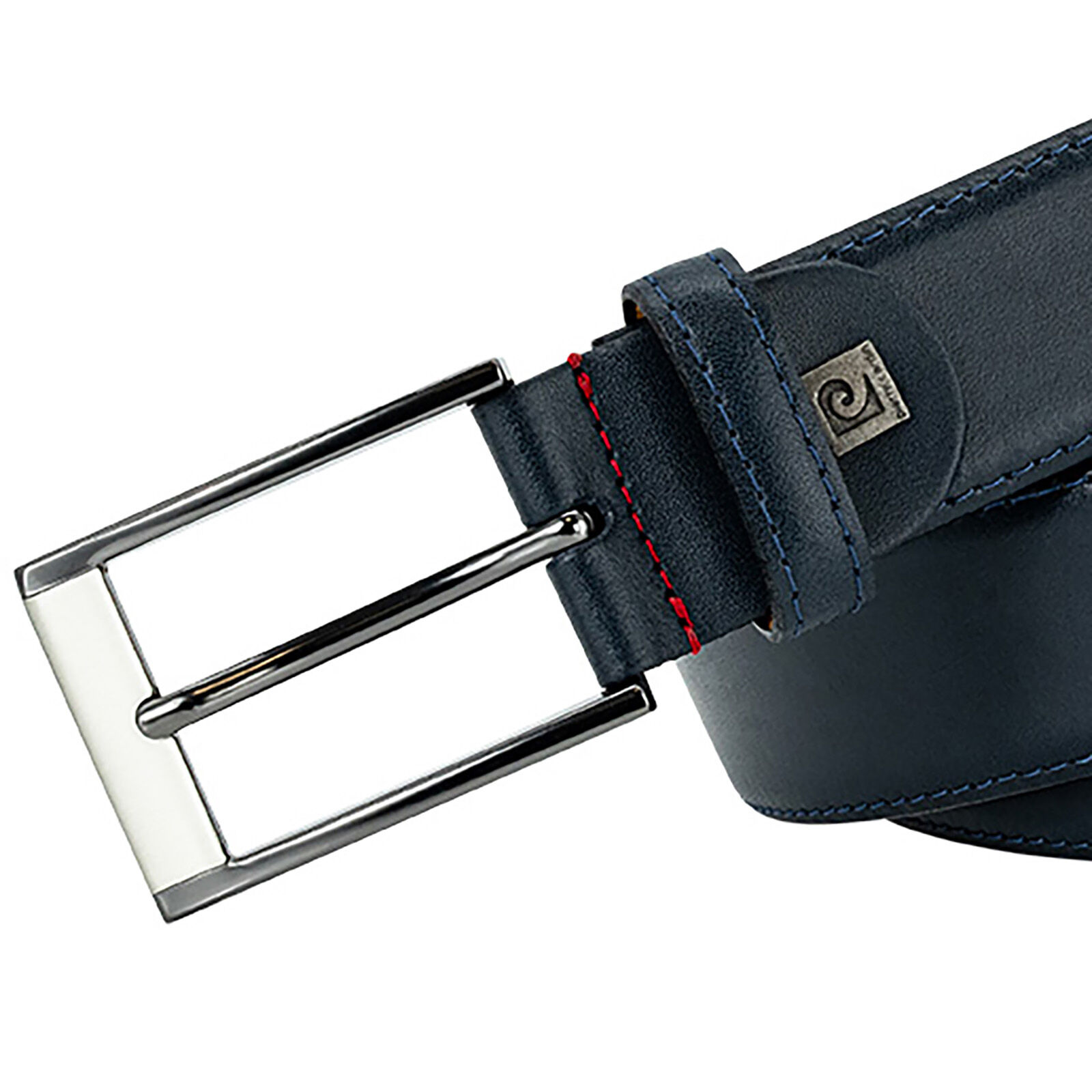 PIERRE CARDIN leren heren riem, marine