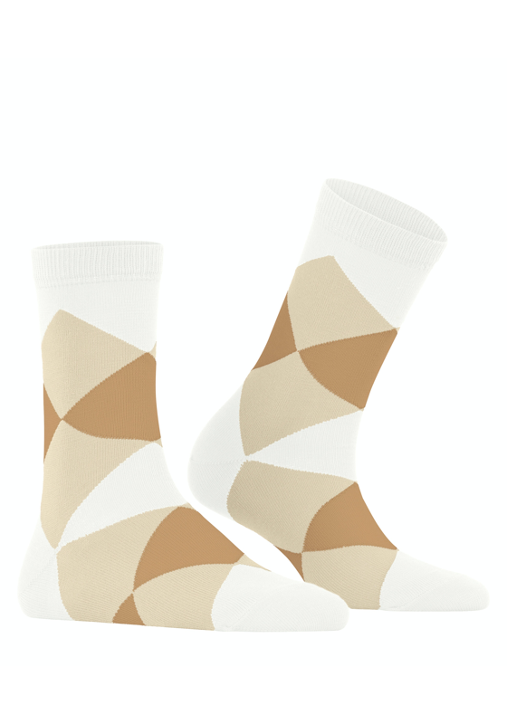Burlington Bonnie damessokken kort, multicolor (off-white) Burlington Bonnie damessokken kort, multicolor (off-white)