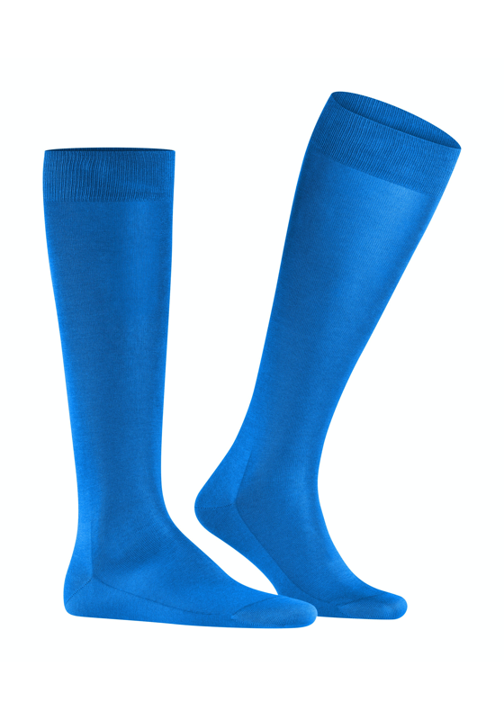 FALKE Tiago heren kniekousen, saffierblauw (sapphire) FALKE Tiago heren kniekousen, saffierblauw (sapphire)