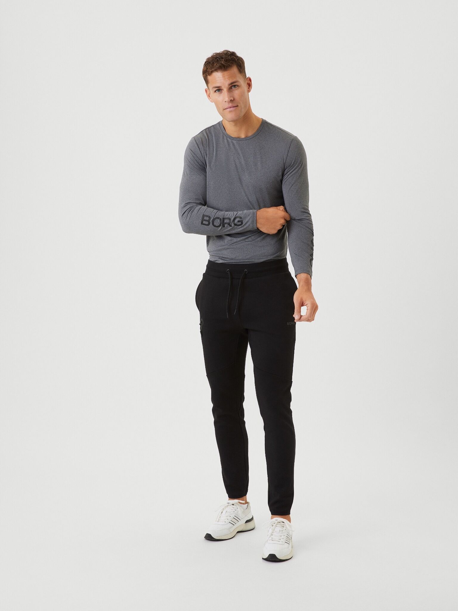 Bjorn Borg Tech Sweat Pants, heren joggingbroek, zwart