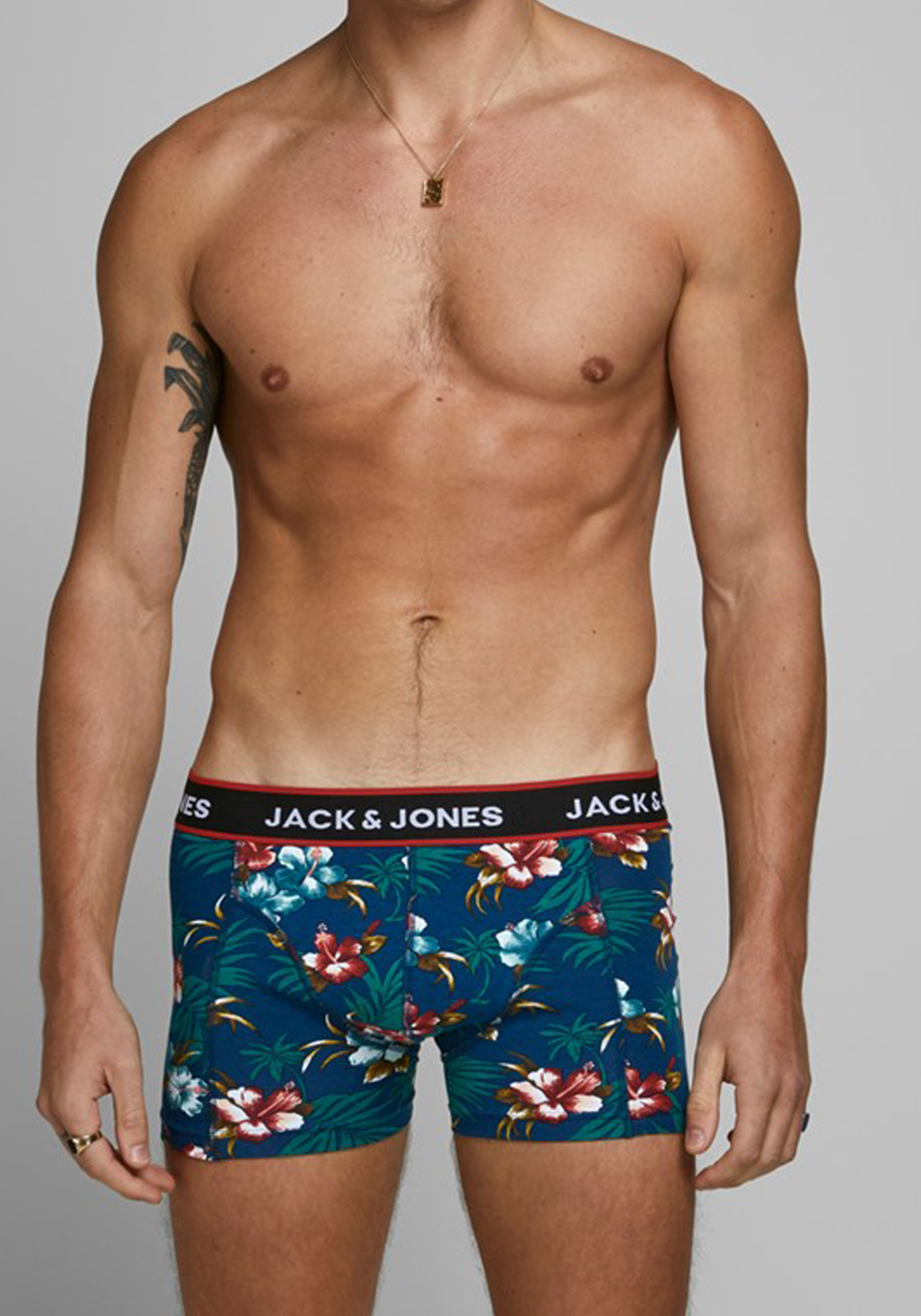 7-5714506313629-jack-and-jones-boxer_HR Jack & Jones heren boxers Jacflower trunks (3-pack), gebloemd en uni