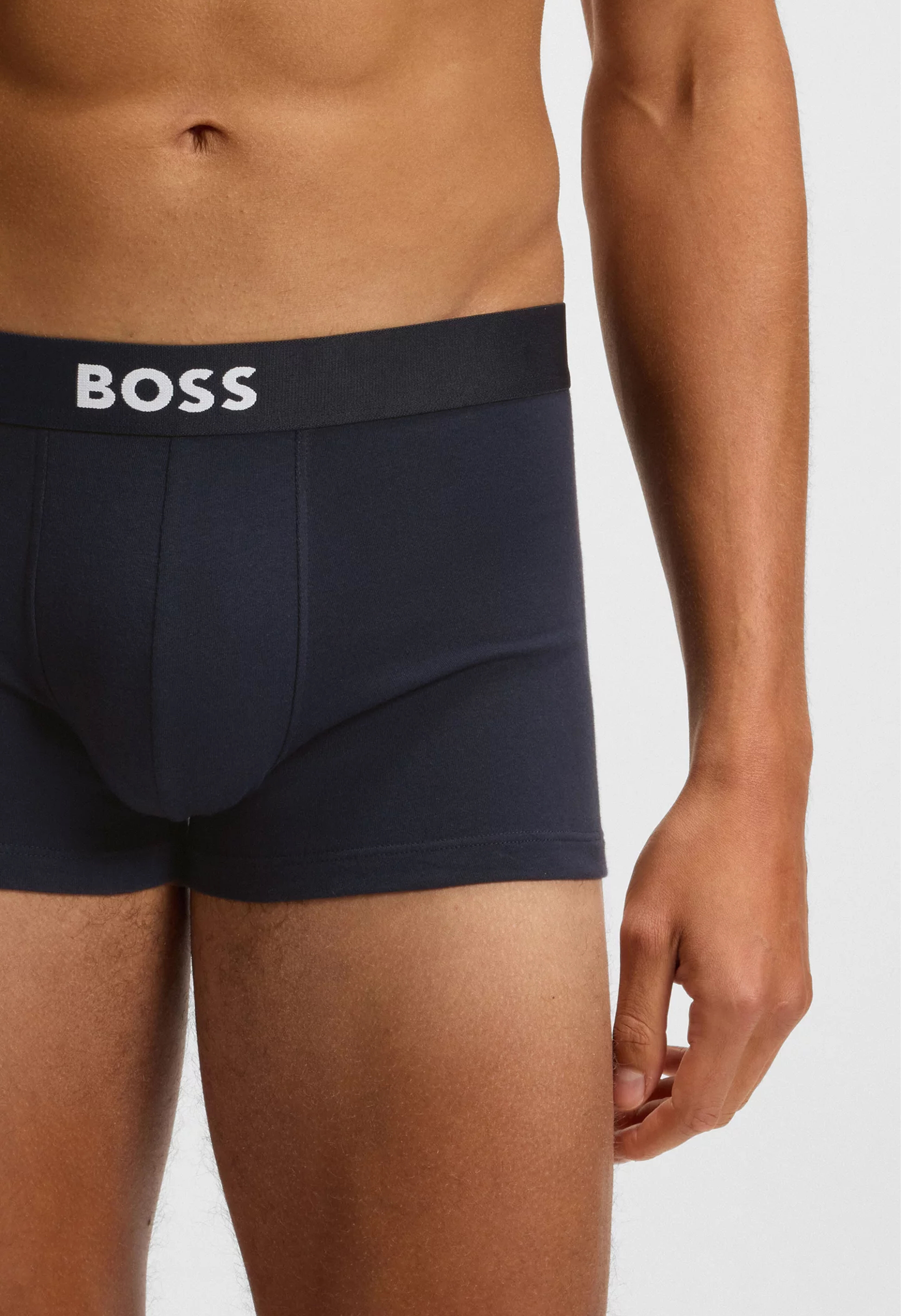HUGO BOSS ONE trunks (3-pack), heren boxers kort, multicolor