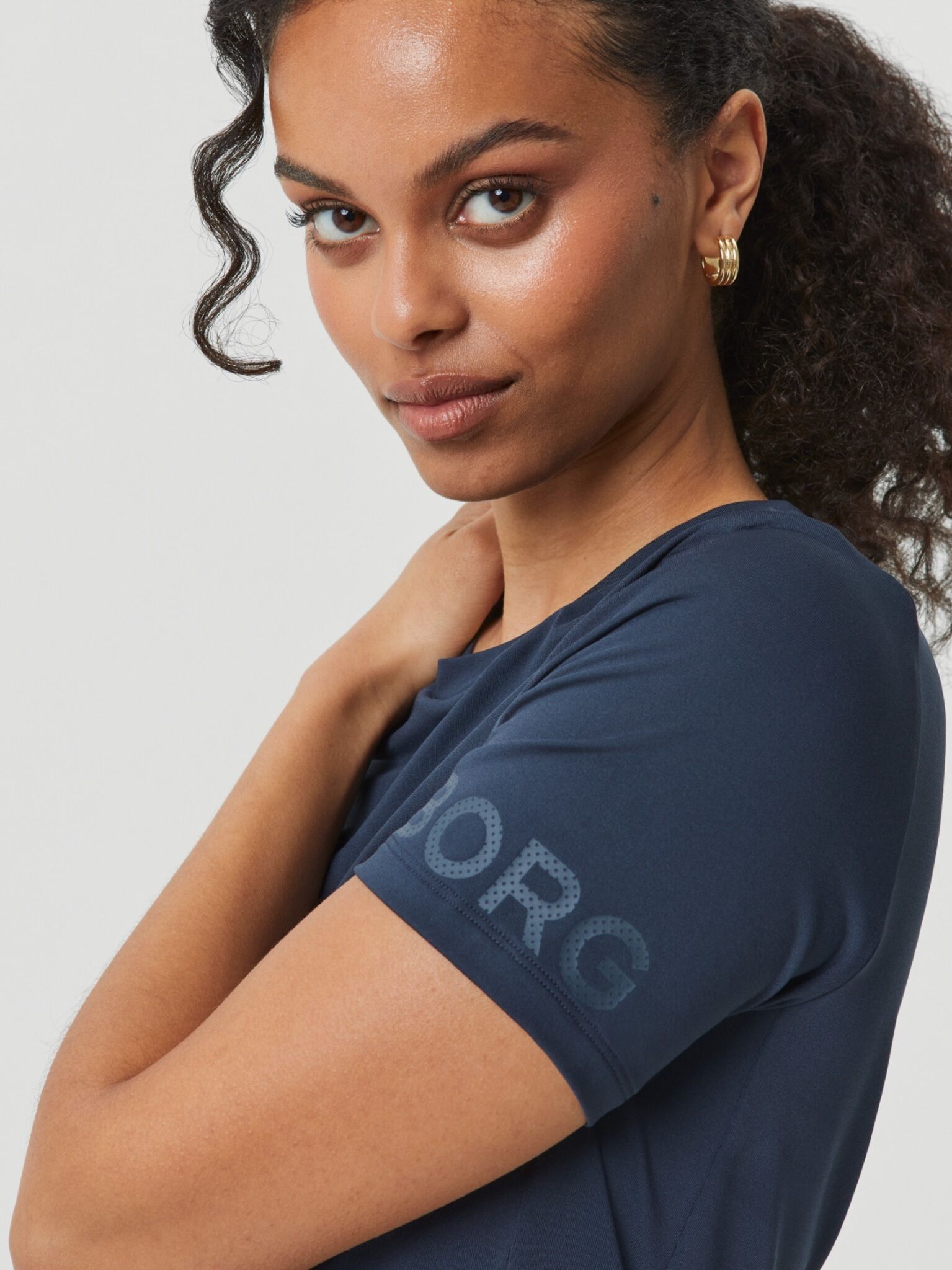 Bjorn Borg dames T-shirt, blauw