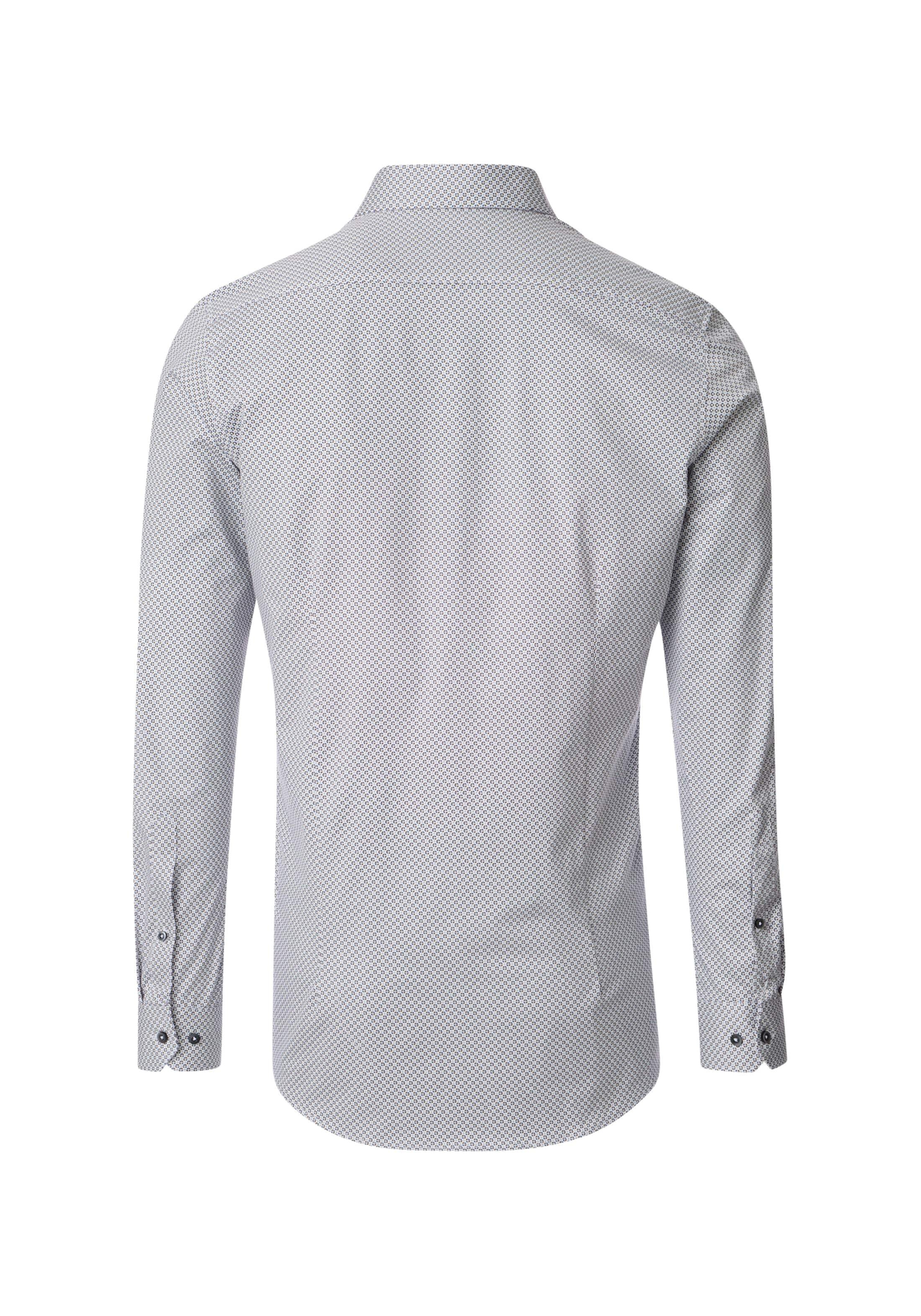 VENTI modern fit overhemd, jersey, bruin dessin - 144226300-200 VENTI modern fit overhemd, jersey, bruin dessin - 144226300-200