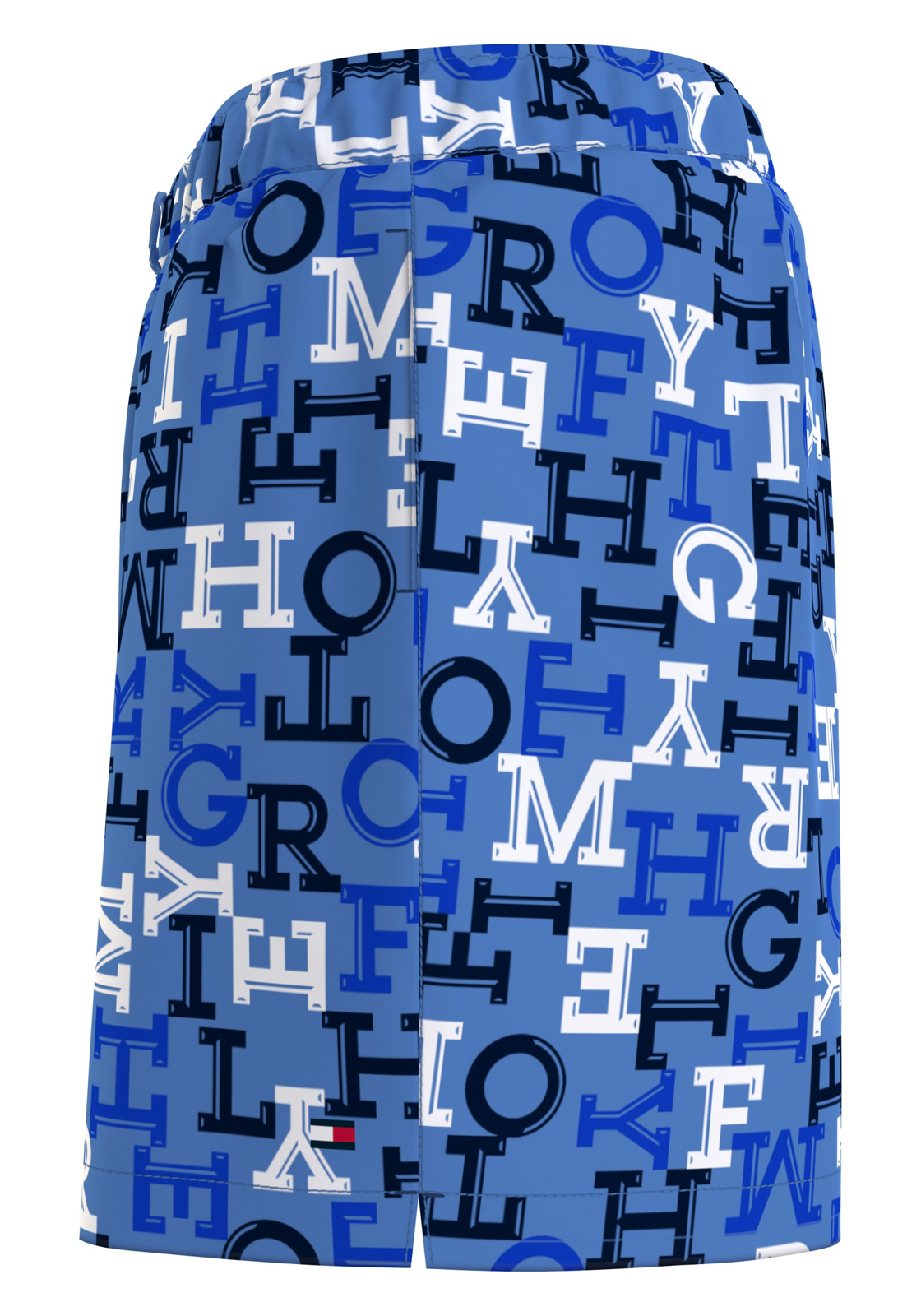 image_5_UM0UM032710K9_D2_C4107wid2000amphei2000ampop_usm1710 Tommy Hilfiger Medium Drawstring swimshort, heren zwembroek, wit dessin