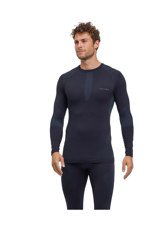 FALKE heren shirt met lange mouw Warm, thermoshirt, zwart (black) FALKE heren shirt met lange mouw Warm, thermoshirt, zwart (black)