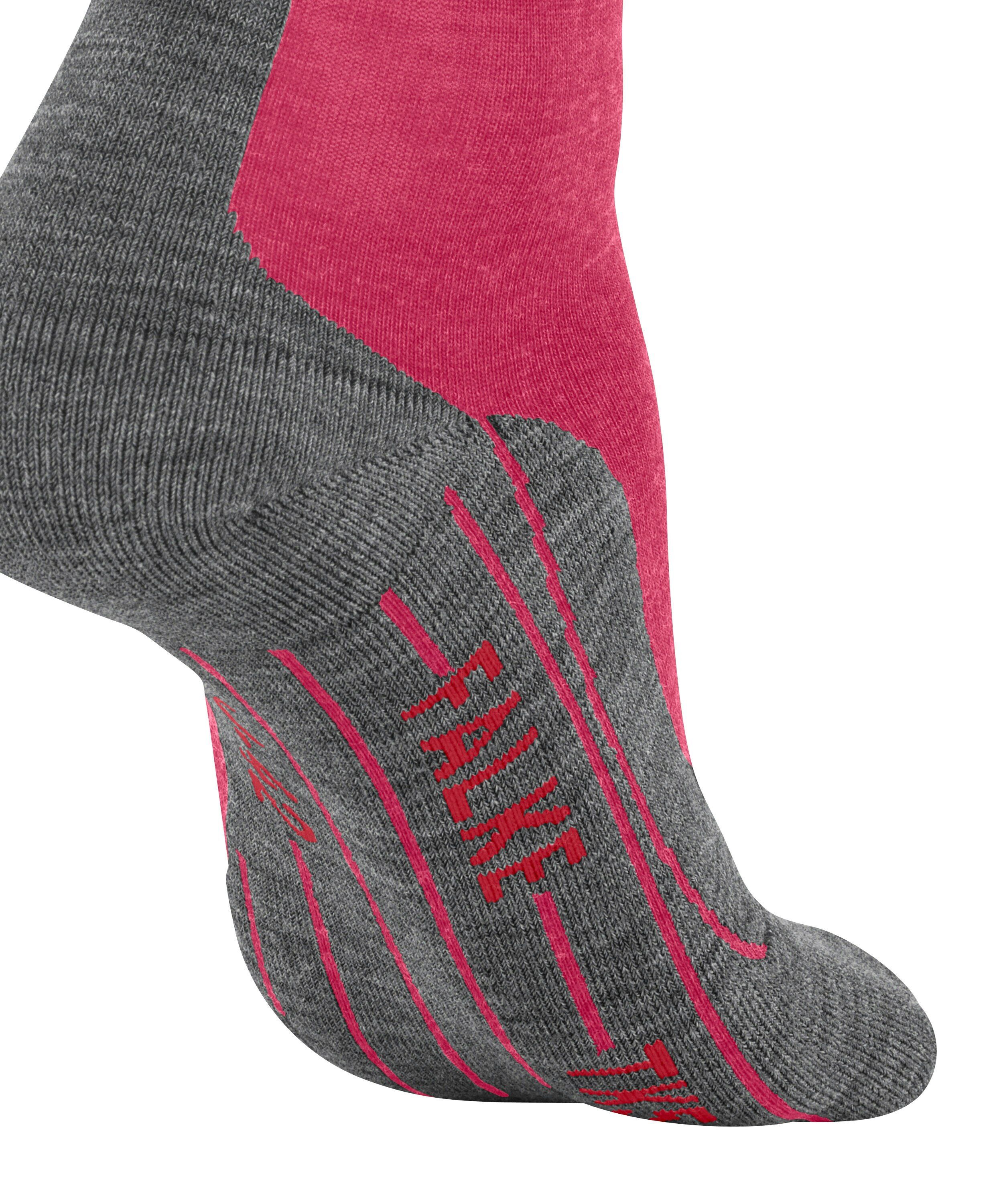 FALKE TK5 Wander dames trekking sokken, grijs (rose/grey)