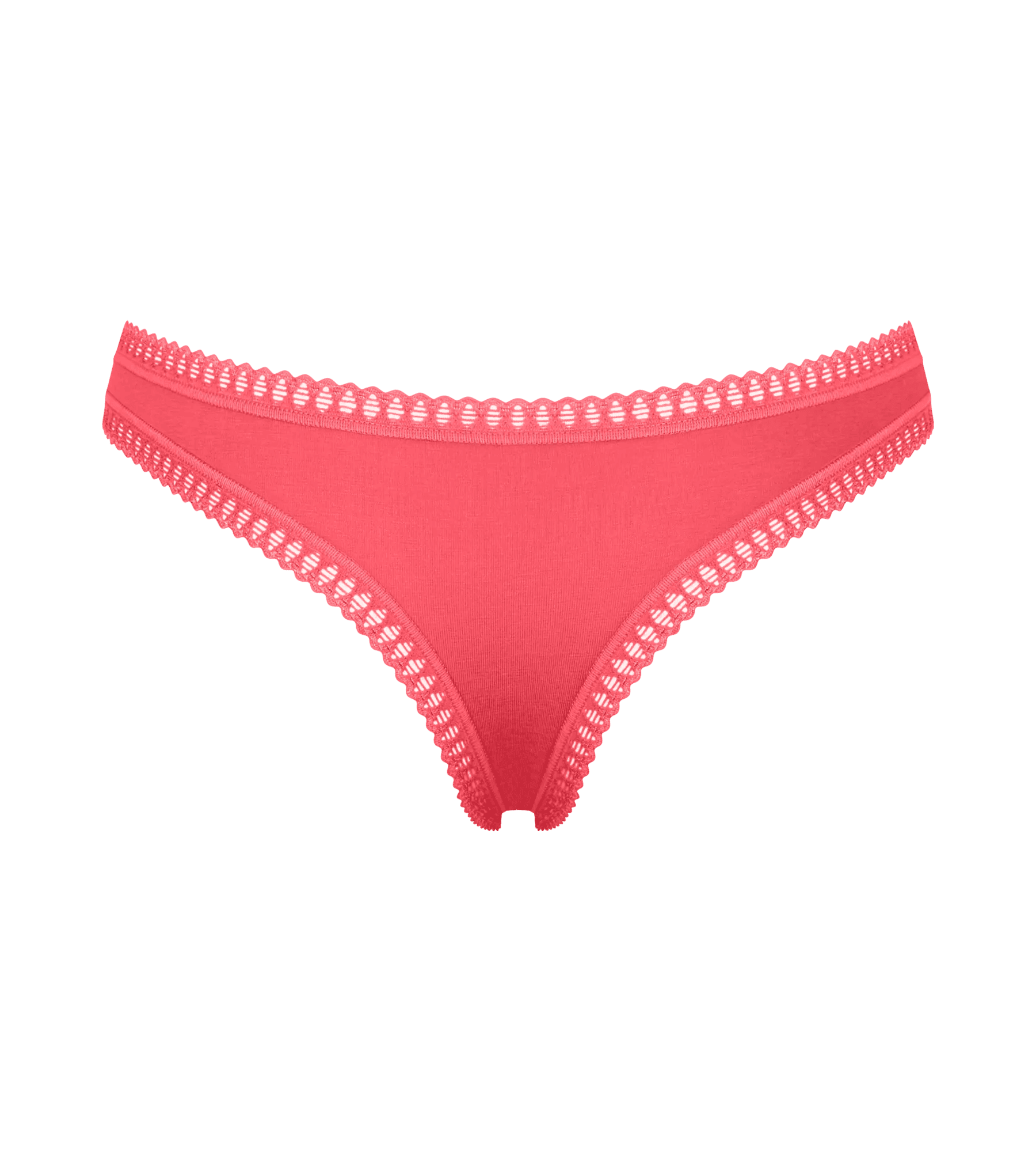 Sloggi Women GO Crush String (3-pack), dames string, lichroze, flamingo roze en roze met wit dessin