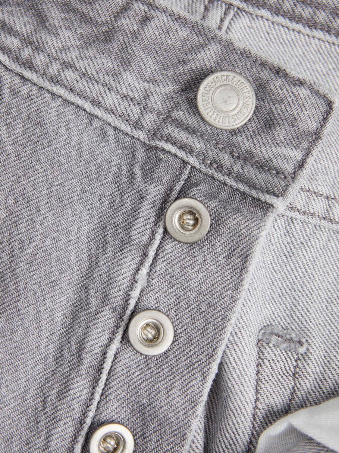 JACK & JONES Alex Original loose fit, heren jeans, grijs denim