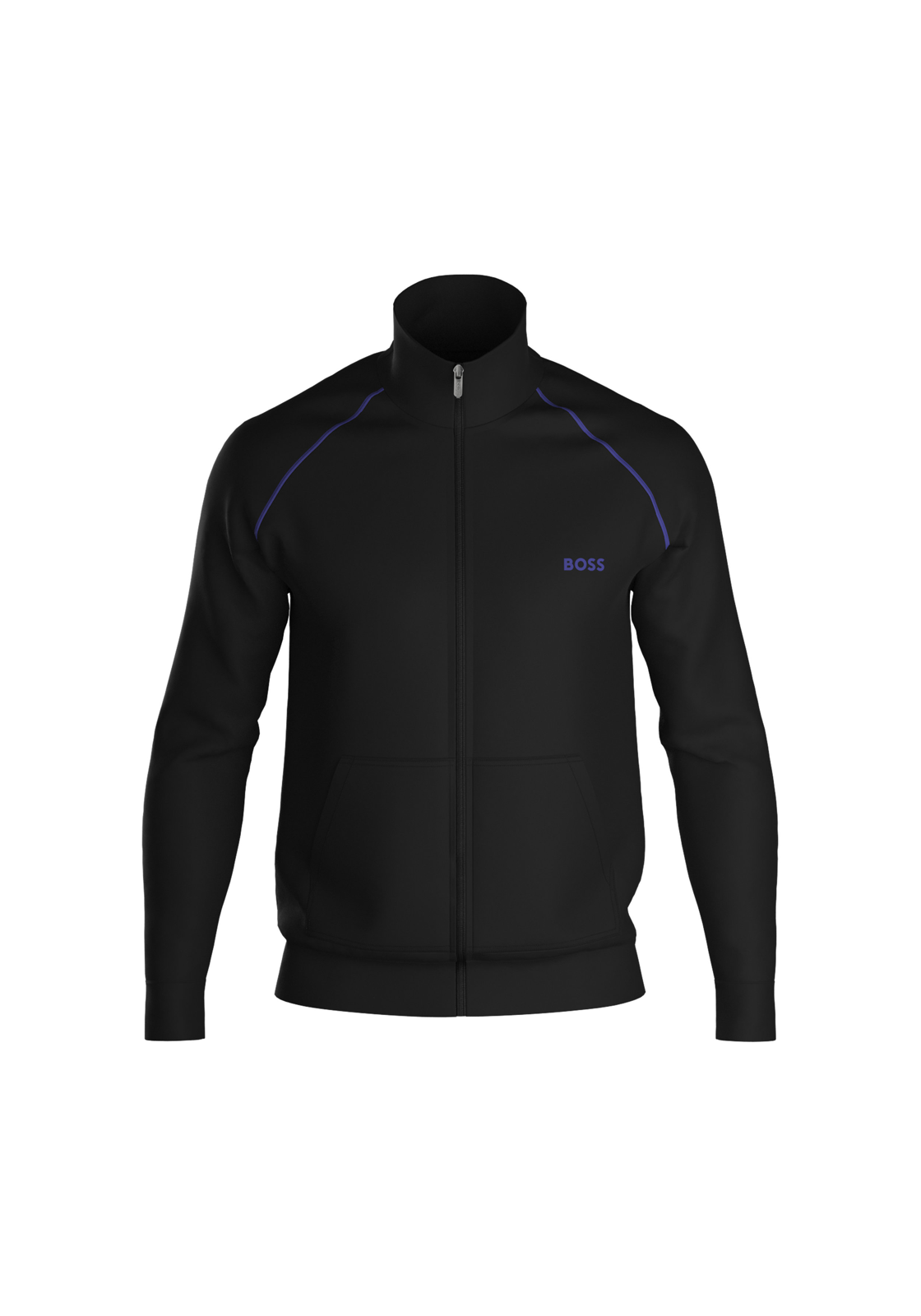 image_3_50469596_007_140f BOSS Mix&Match Jacket, heren lounge vest, zwart