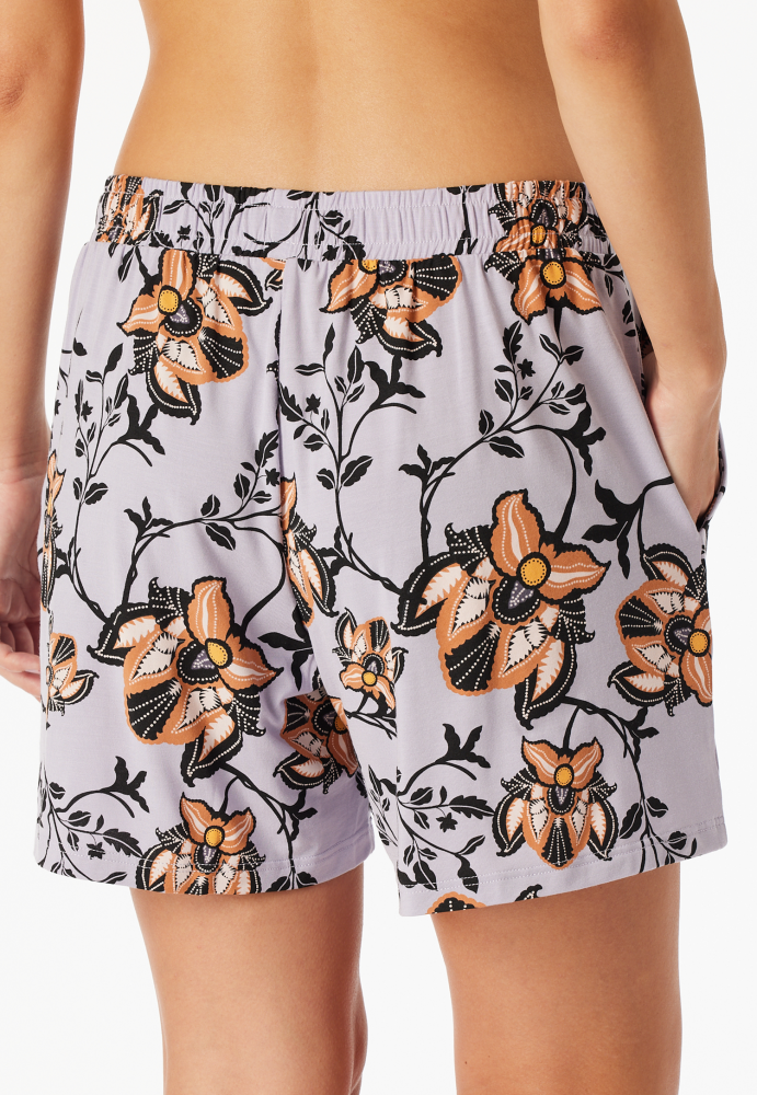 SCHIESSER dames Mix+Relax Short, dames korte pyjama- of loungebroek, multicolour dessin