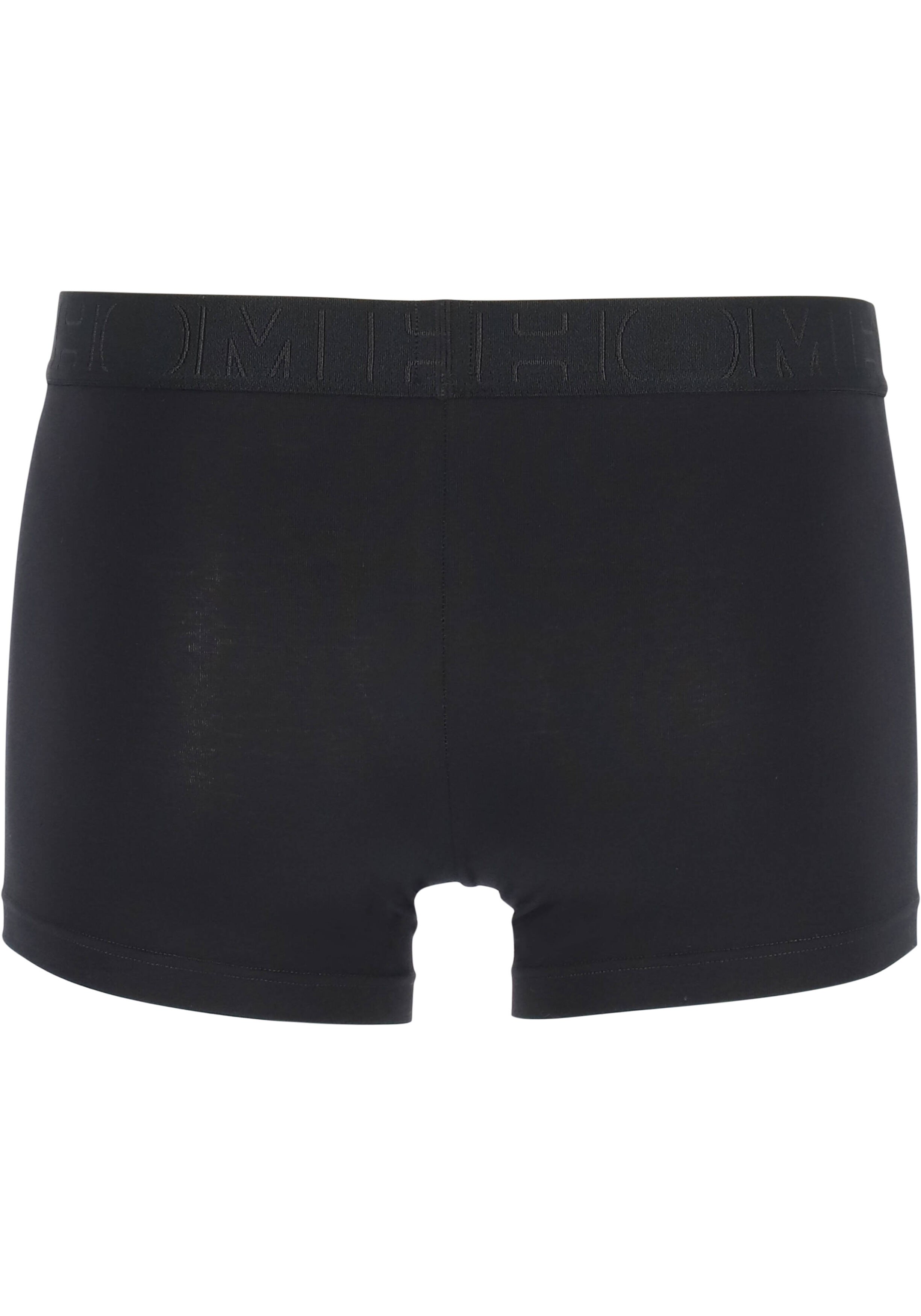 HOM Tonal pack #2 boxer briefs (3-pack), heren boxers kort, zwart