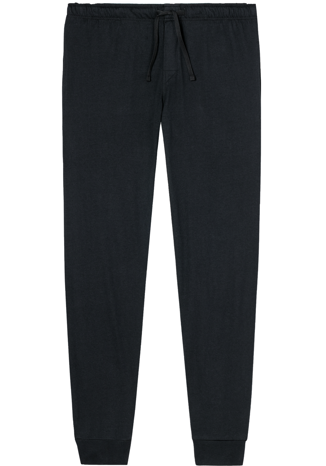 1-4007065359186-schiesser-mixrelax-loungebroek_HR SCHIESSER Mix+Relax lounge broek, lange pijpen met boord, dun, zwart