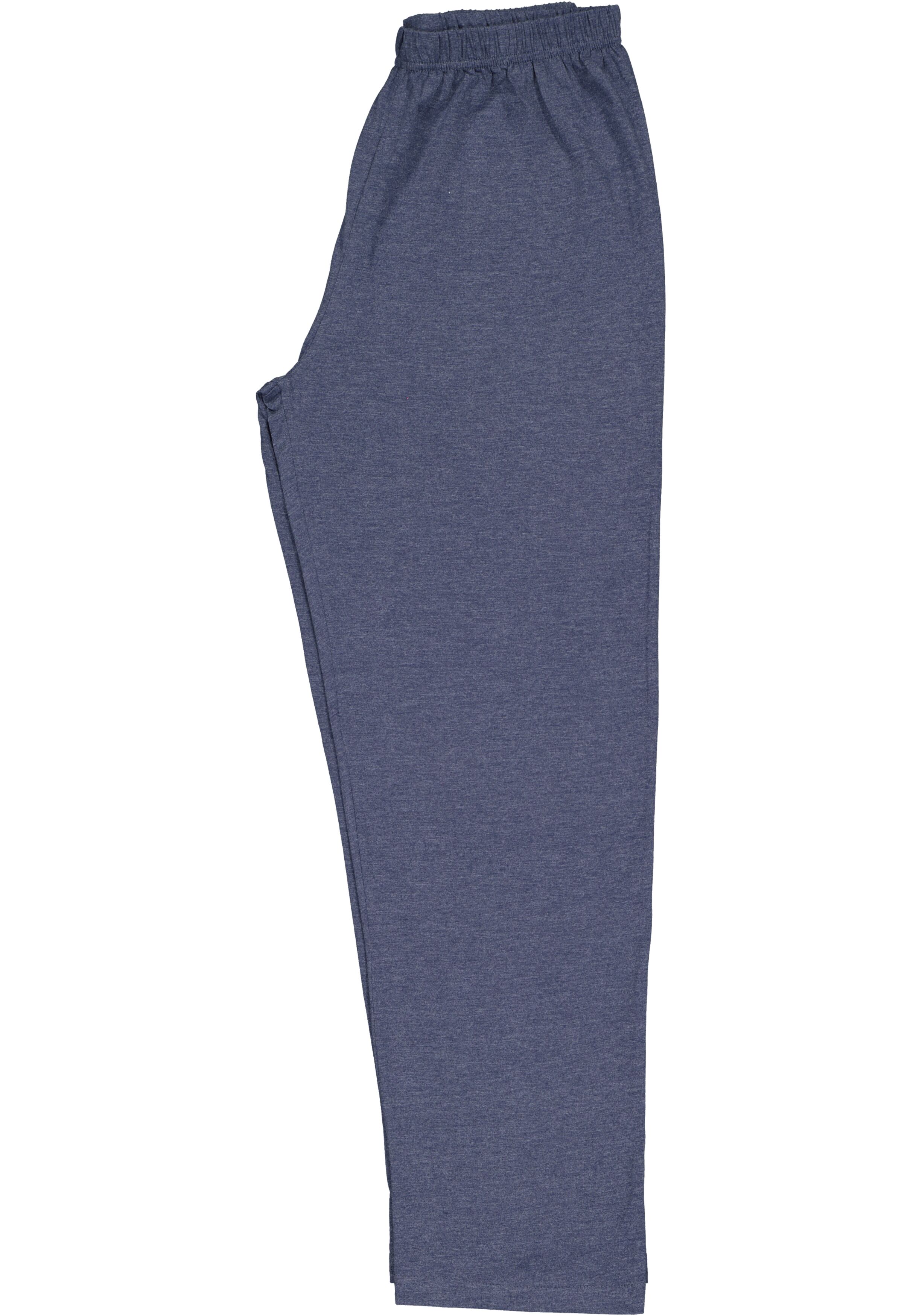 Ceceba heren pyjama, blauw met wit gestreept