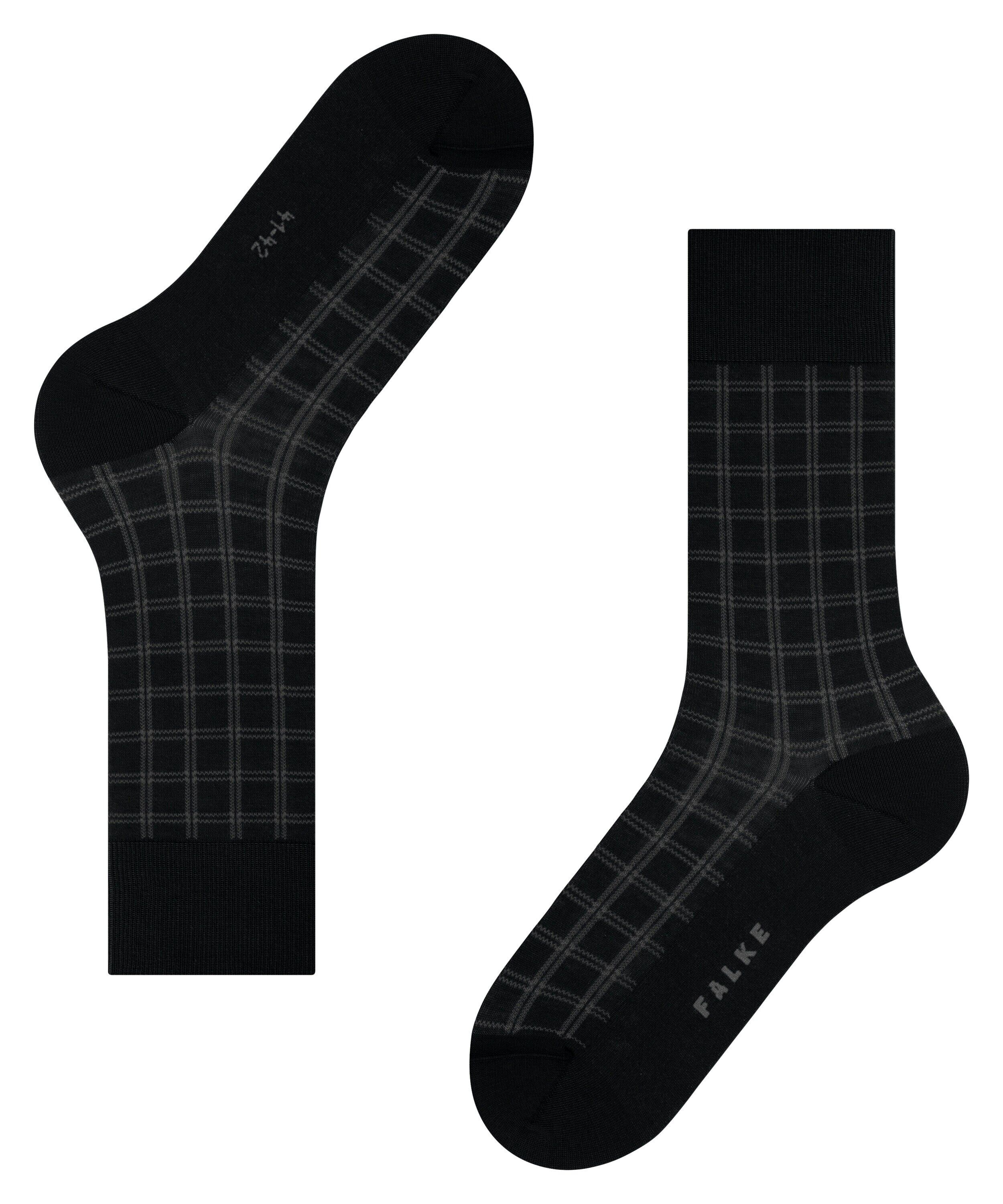 FALKE Modern Tailor herensokken, zwart (black)