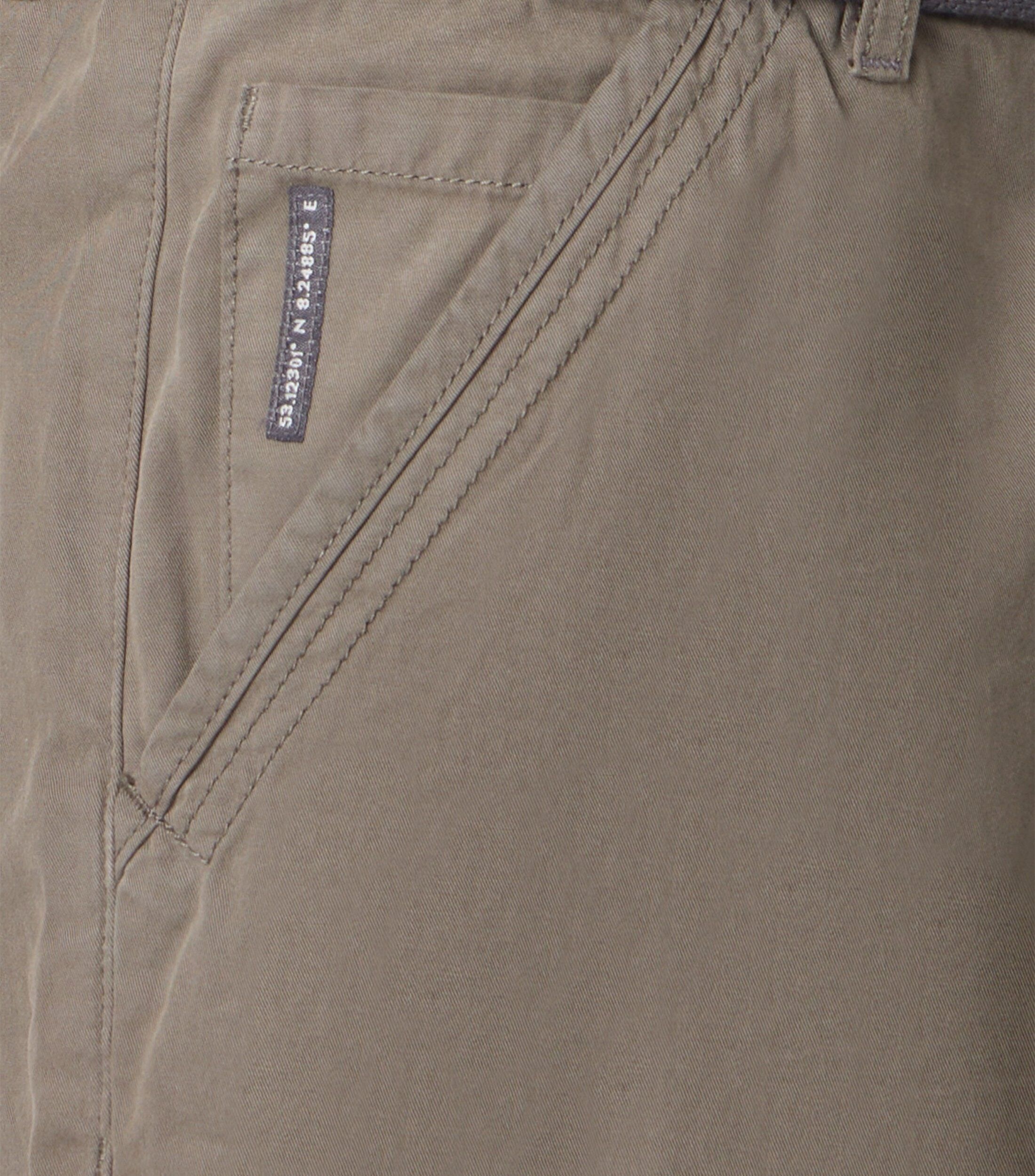 CASA MODA bermuda BEN, heren cargo korte broek, groen
